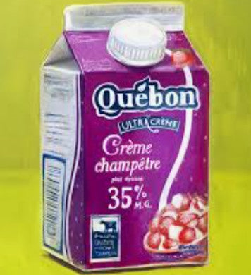 Affiche - Crème 35%