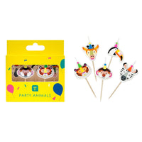 Bougies d'anniversaire en forme d'animaux | Bougies pour gâteau |