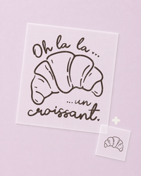 Transfert à repasser - Look assorti - Croissant: Klein