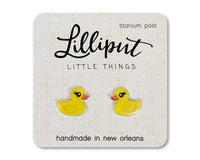 Boucles d'oreilles Ducky en caoutchouc