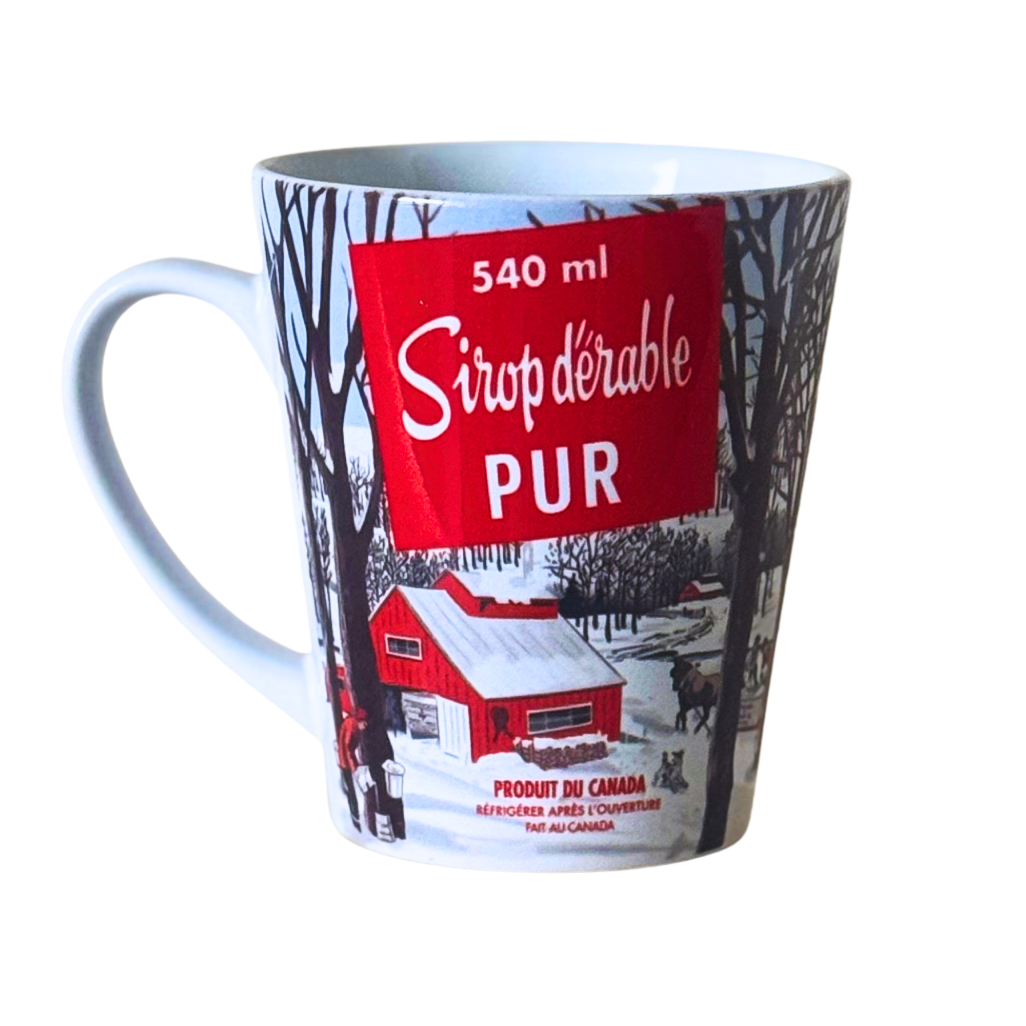 Tasse à latte en céramique Maple Line