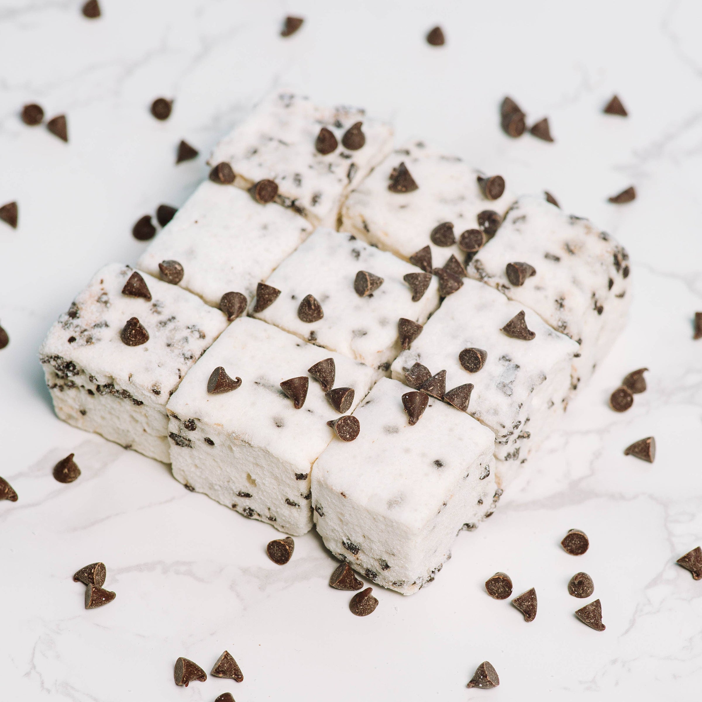 Guimauves aux pépites de chocolat sans gluten ni lactose