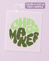Transfert thermocollant Chaos Maker - à repasser: Verdure / Klein