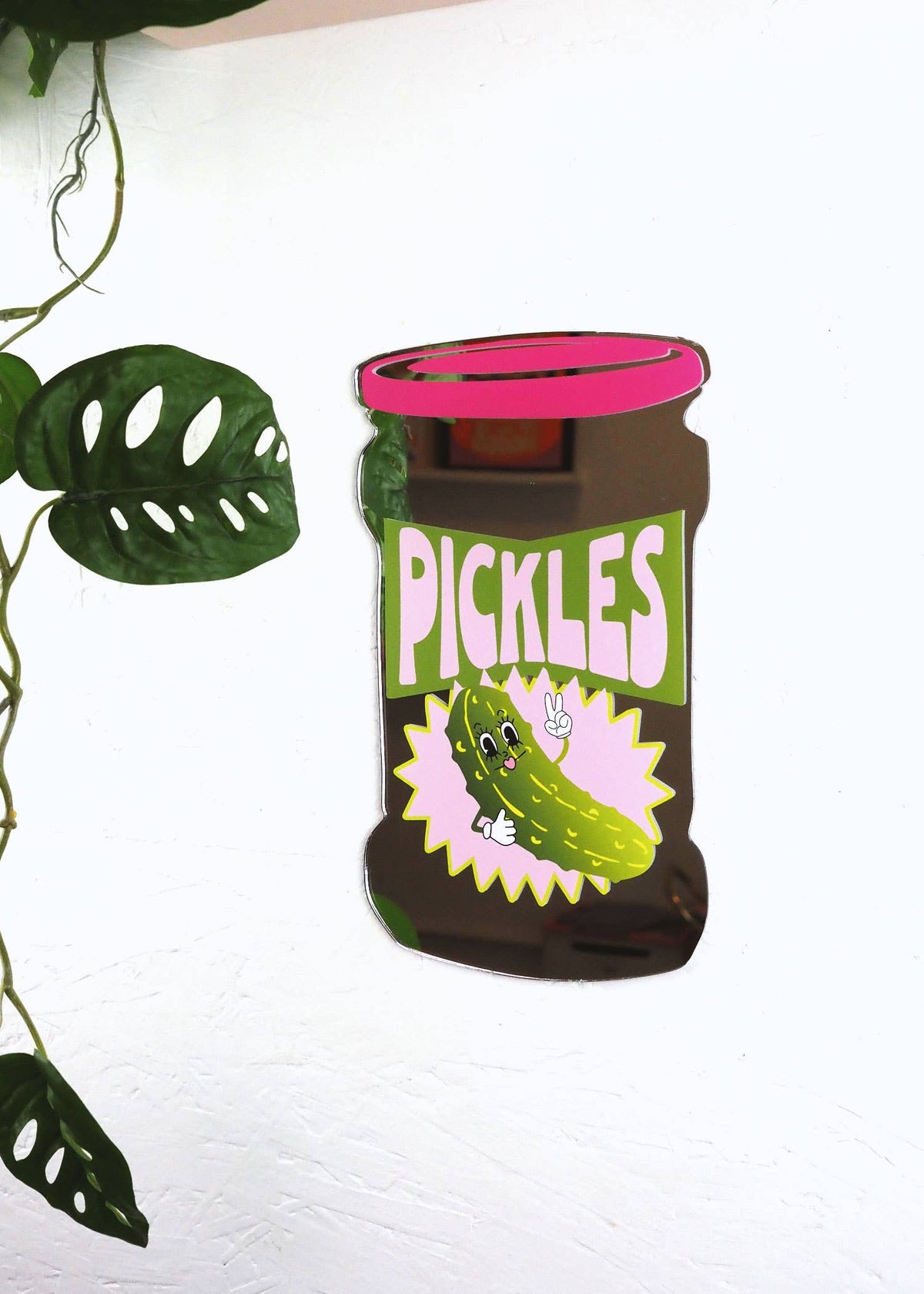 Miroir Pickle Jar 12 x 6. po