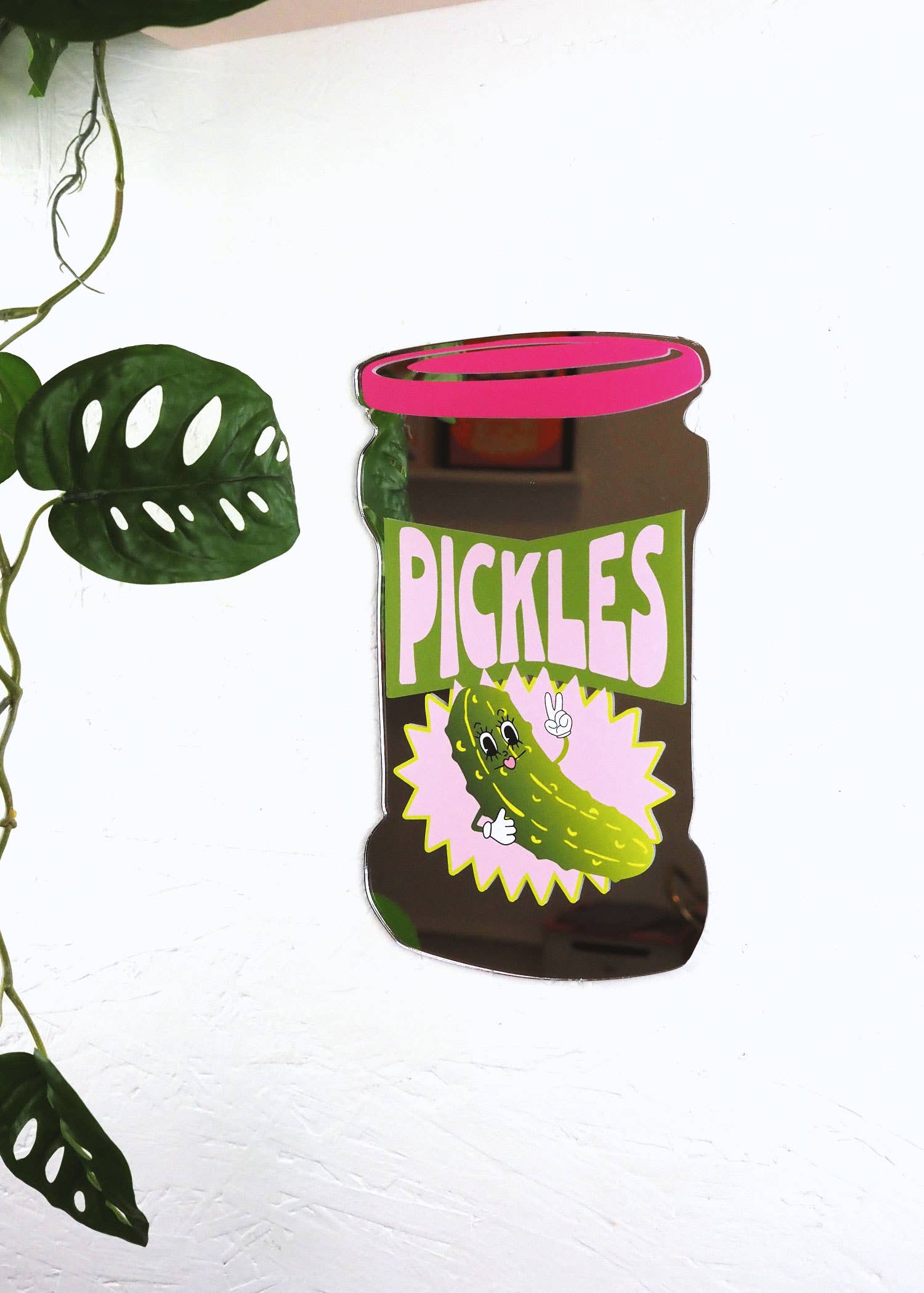 Miroir Pickle Jar 12 x 6. po