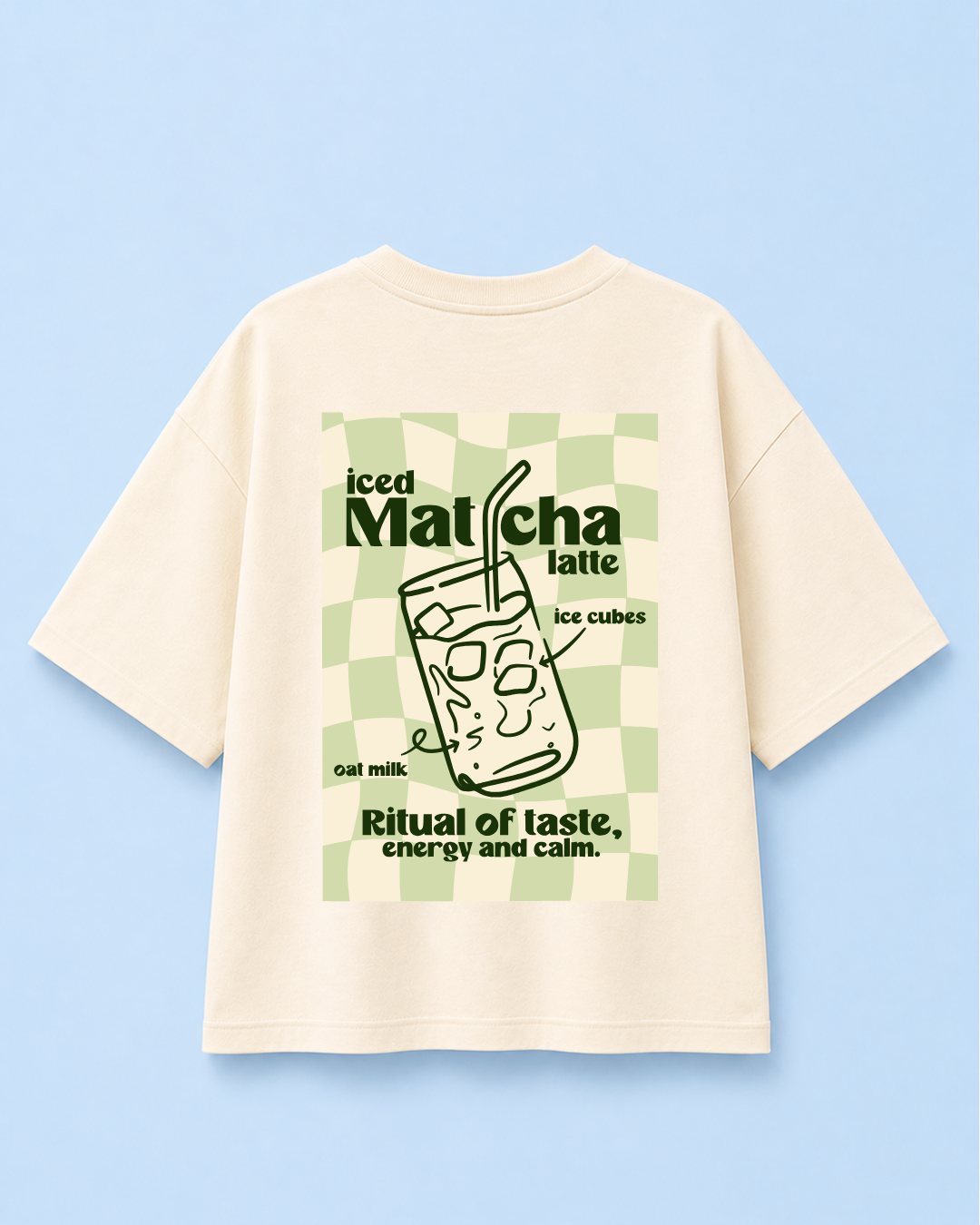 Transfert thermocollant Matcha Mood - à repasser