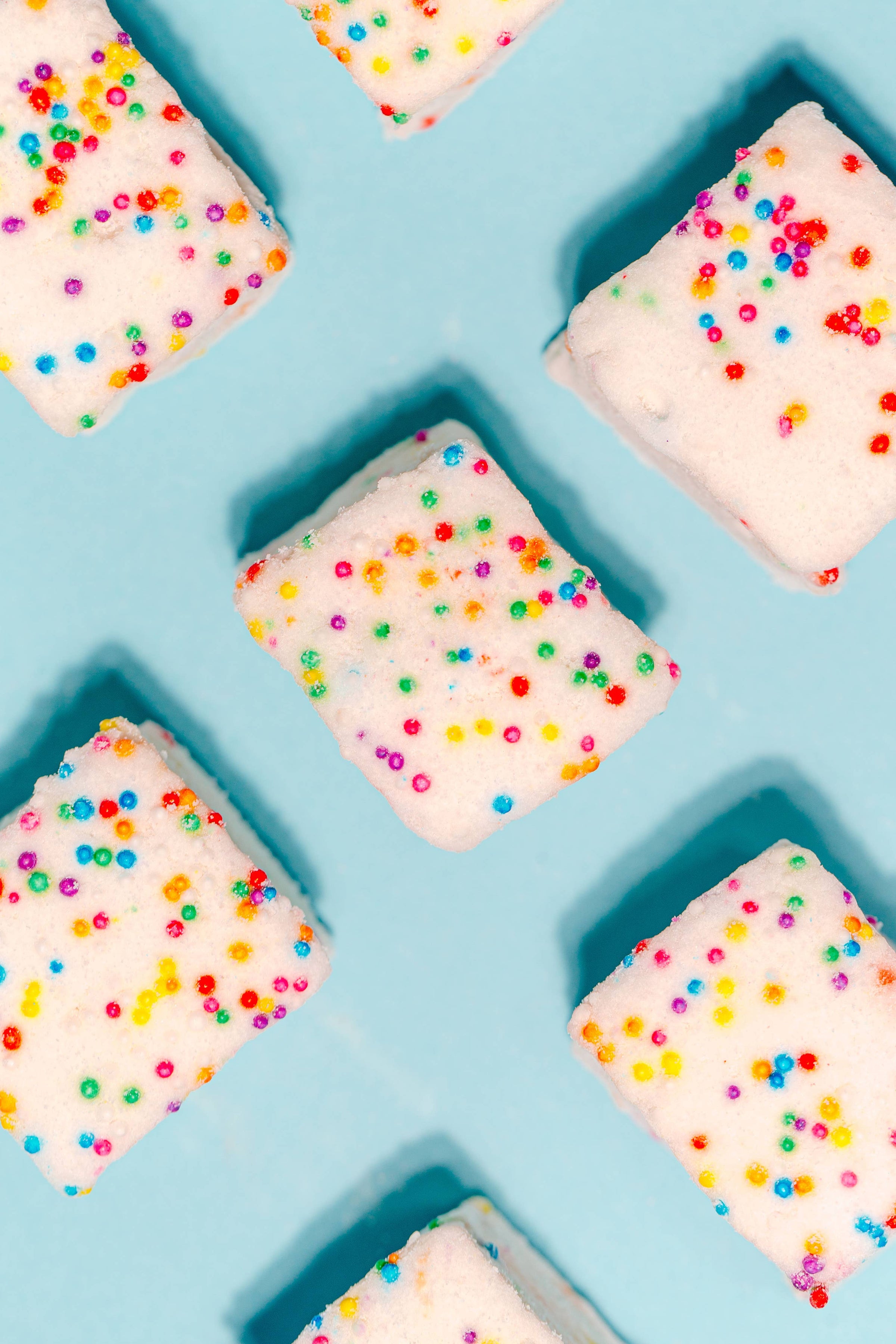 Guimauves Funfetti sans gluten, sans arachides, sans colorants