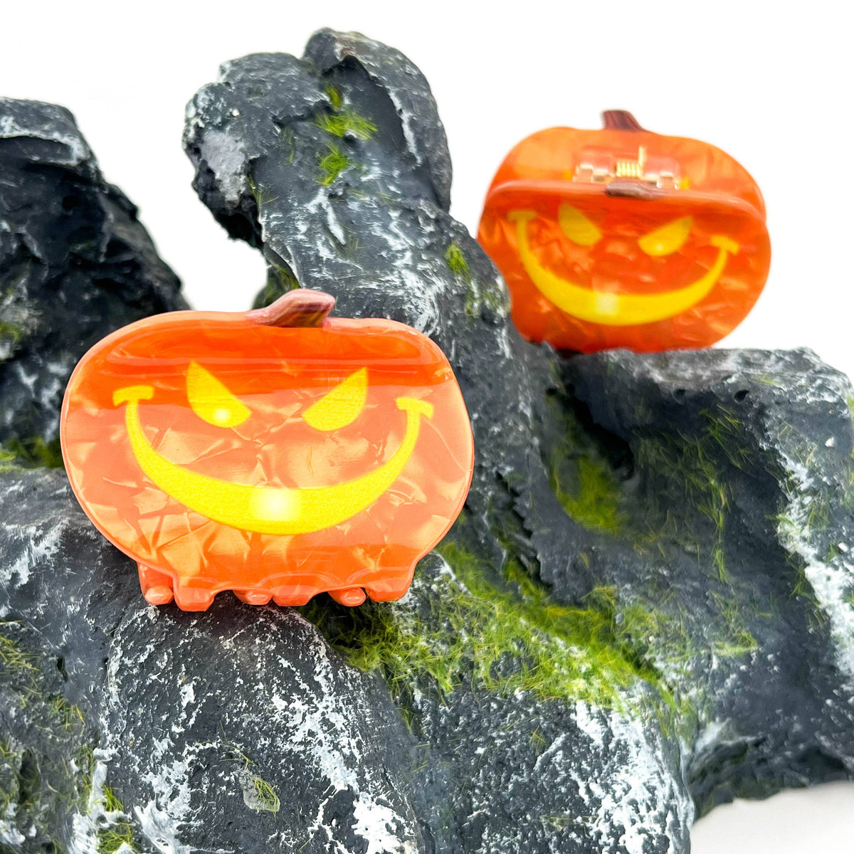 Pince à cheveux citrouille, accessoire de coiffure d'Halloween: Pumpkin