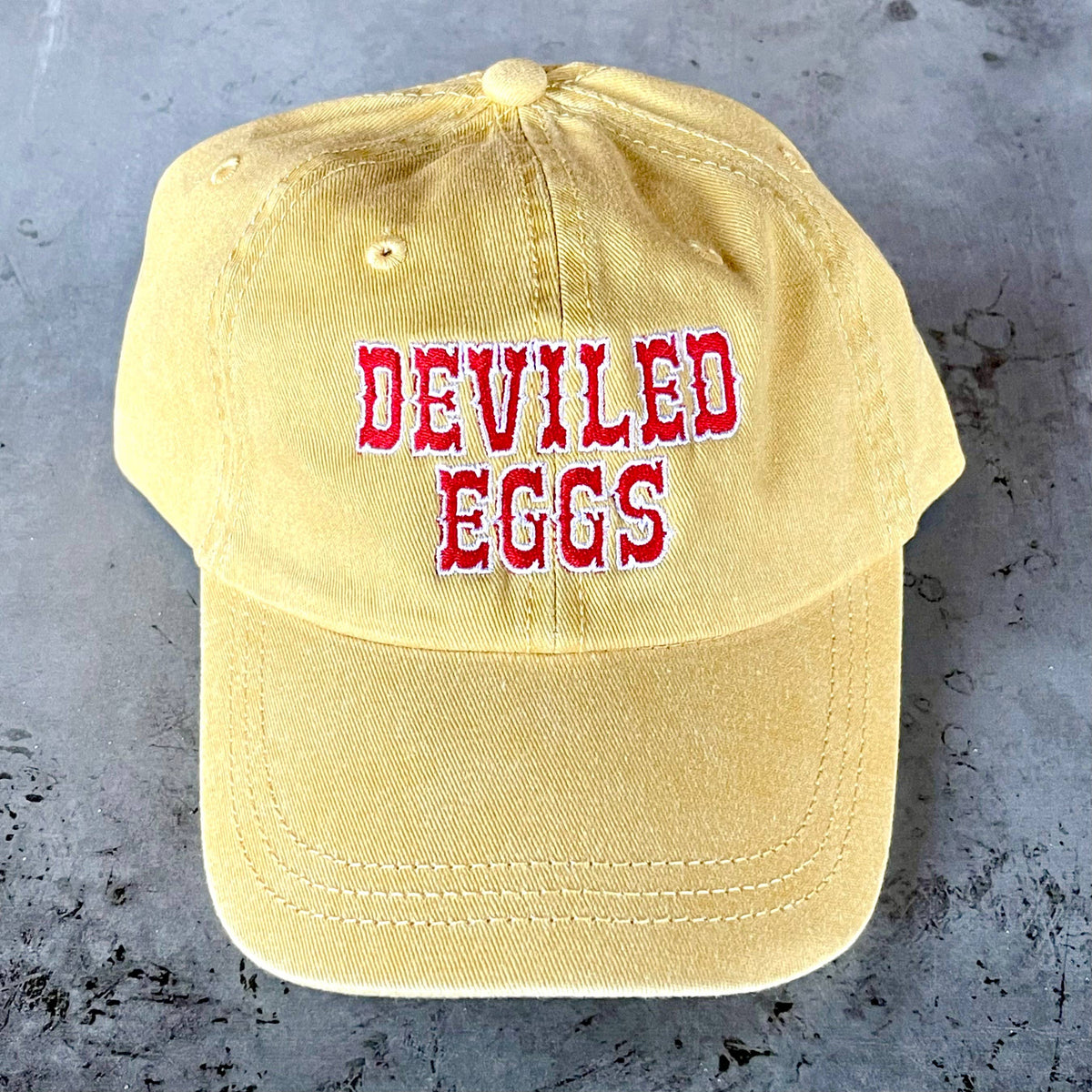 Casquette de papa baseball « Deviled Eggs » pour chef gourmet