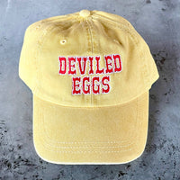 Casquette de papa baseball « Deviled Eggs » pour chef gourmet