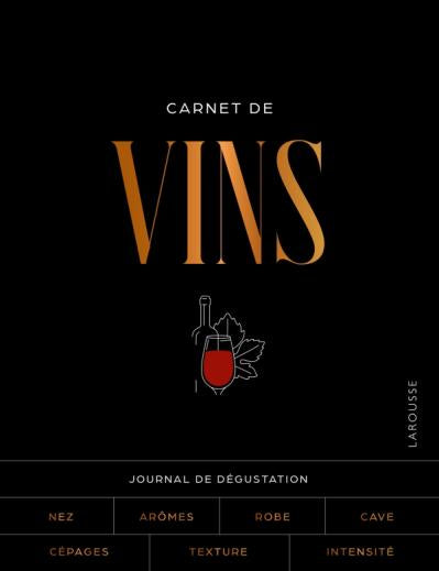 Couverture — Carnet de vins