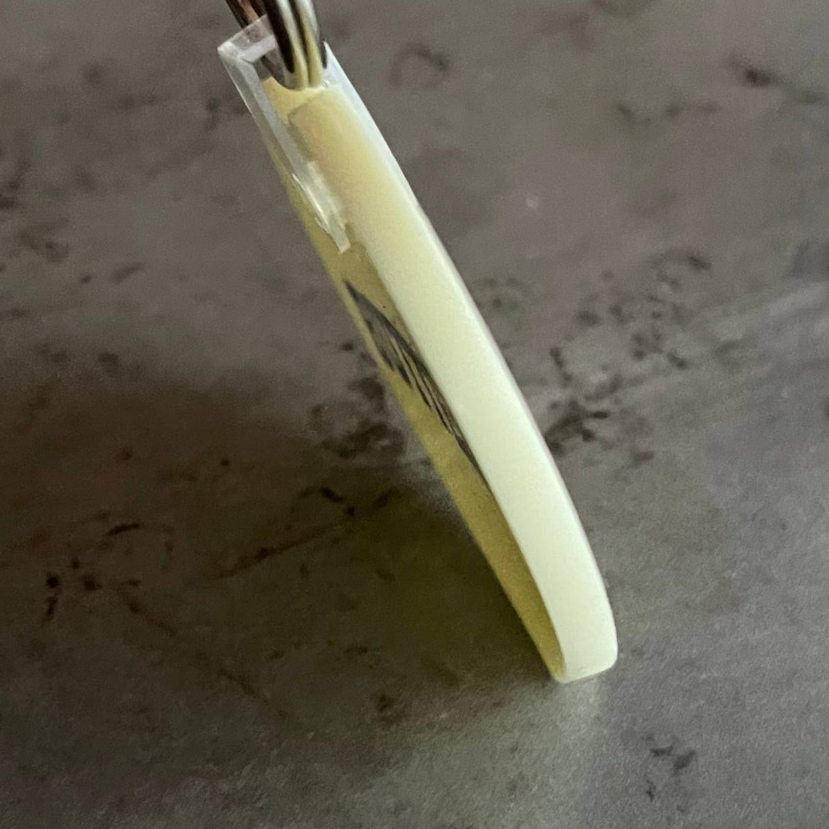Porte-clés cœur « Butter » en vinyle doux - Cadeau boutique boulangerie et restaurant