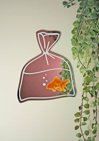 Miroir de Fête Foraine Poisson Rouge