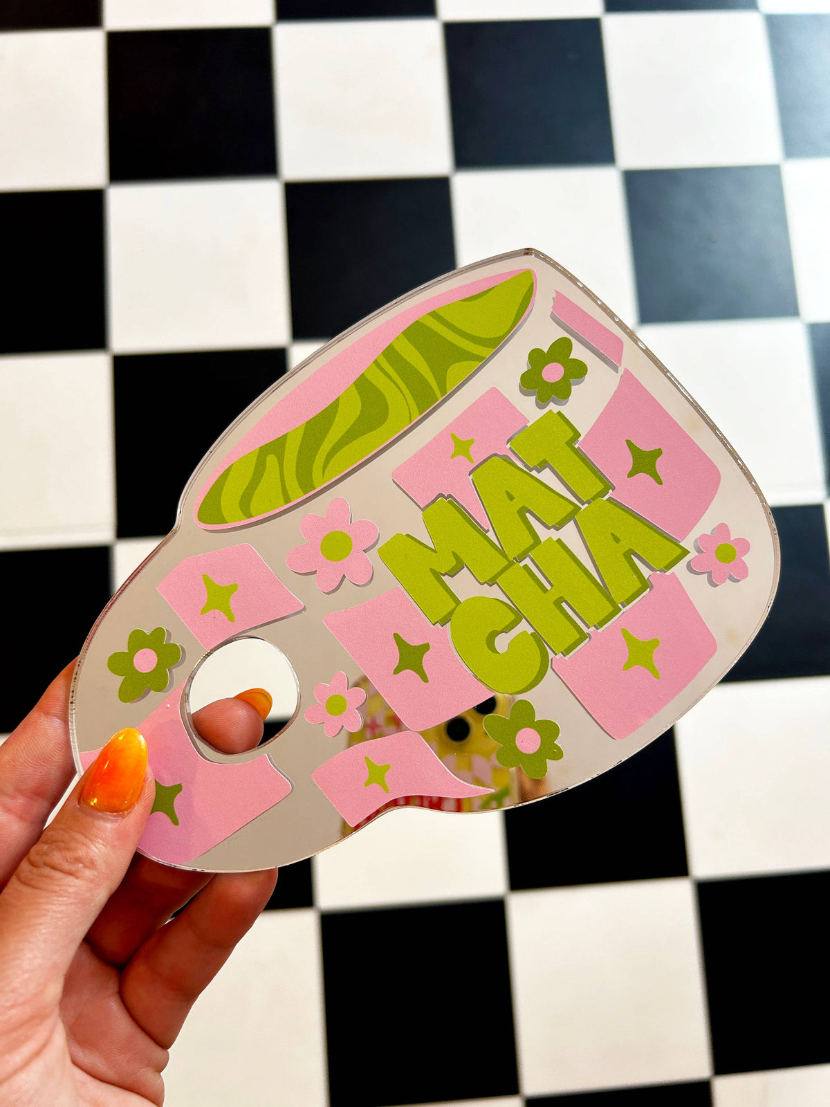 Miroir Tasse Matcha