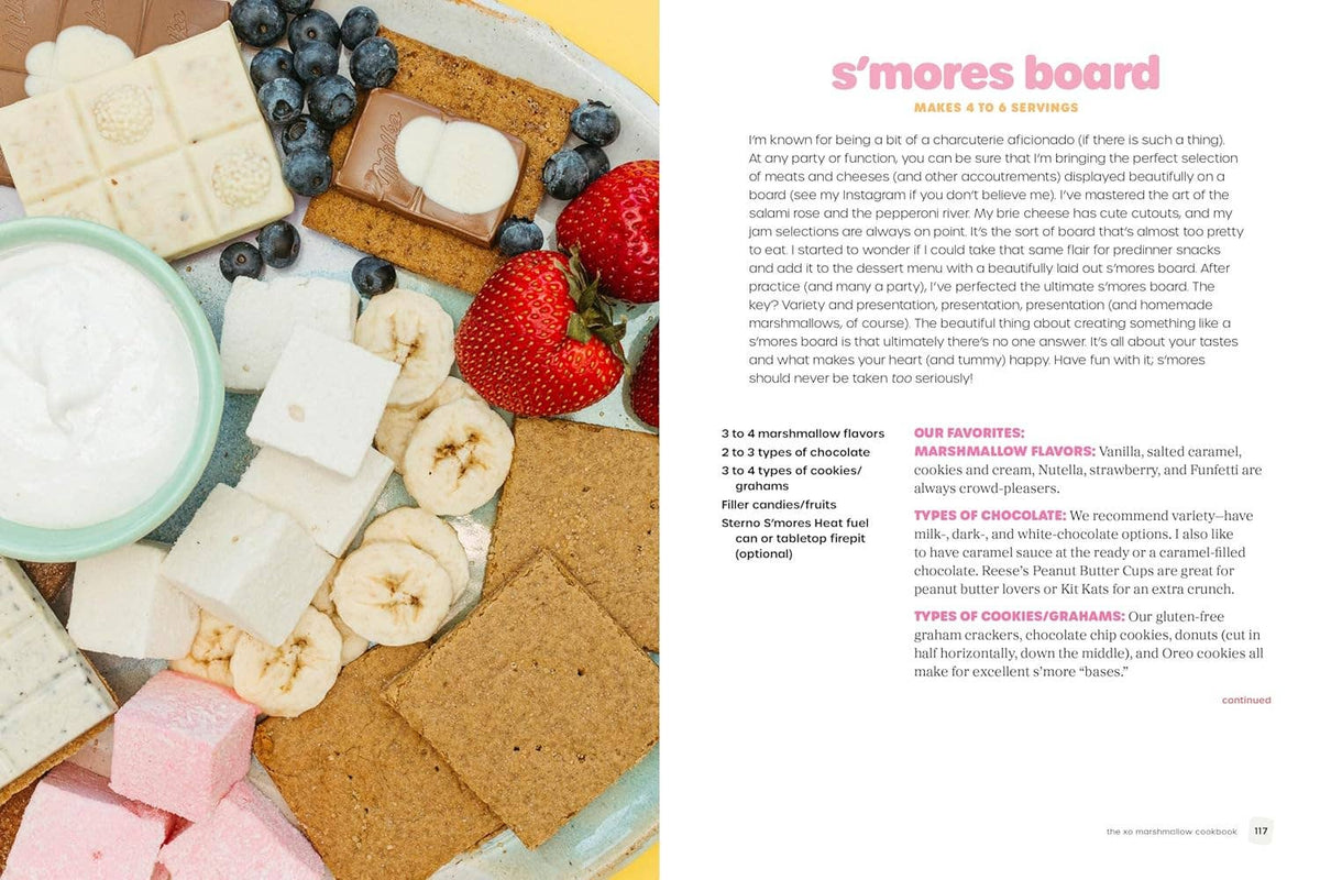Le livre de recettes XO Marshmallow