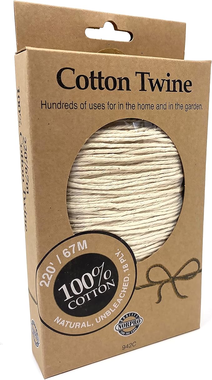 Natural cotton strings