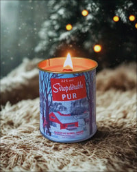 Chandelle - Sirop d'érable 225ml avec mèche en bois