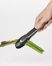 Pince inox et noir - 23 cm OXO