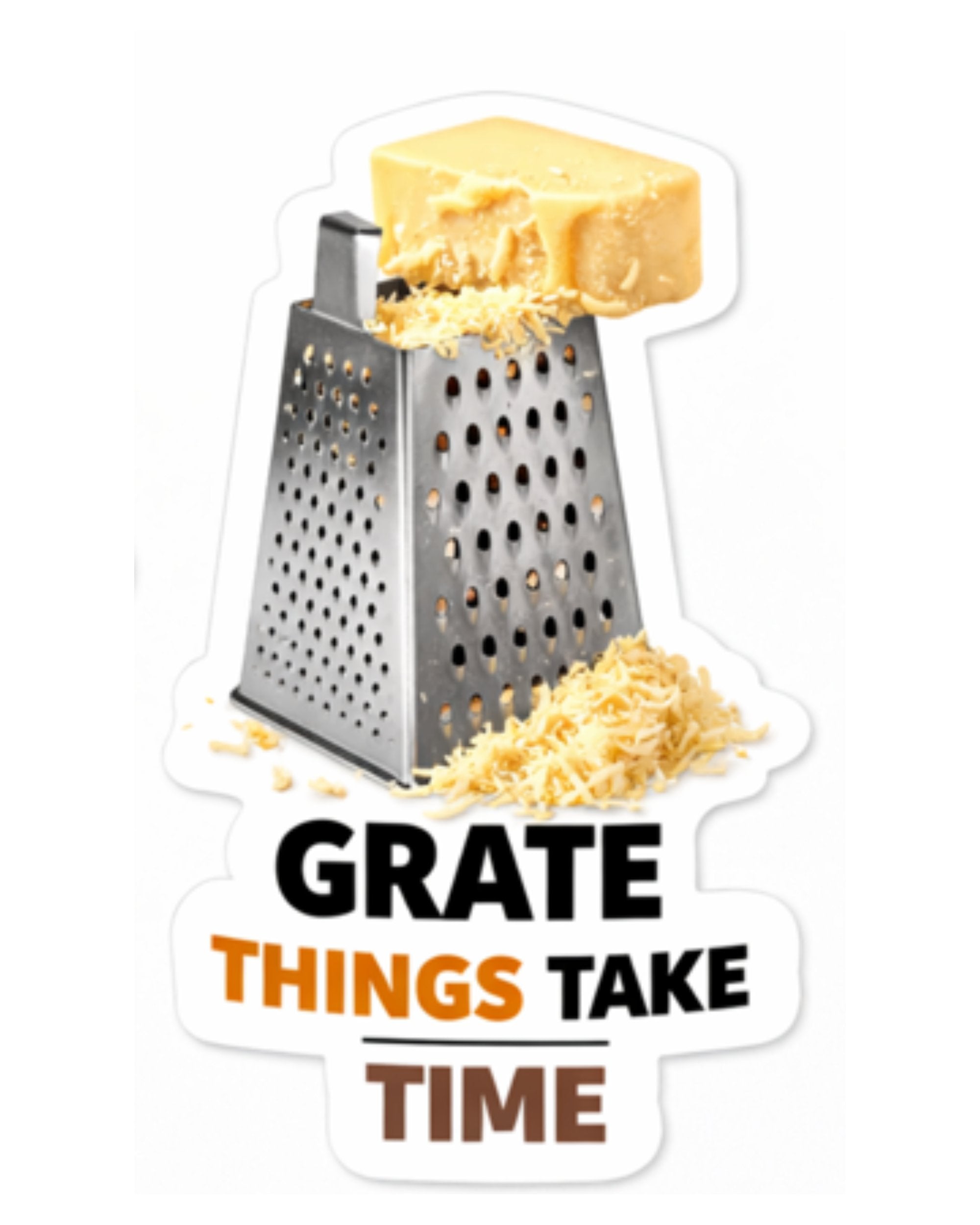 Autocollant LG - ''Râpe à fromages''