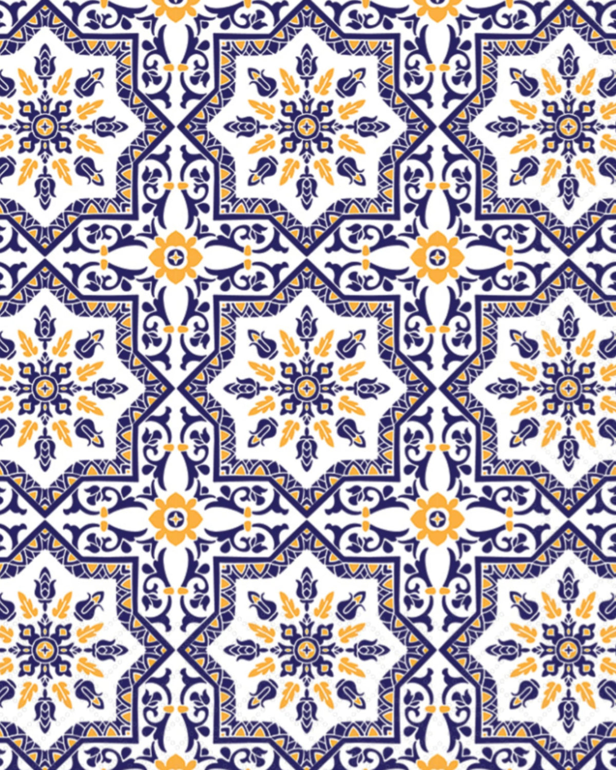 Serviettes de table 3 plis - Gorgeous tiles