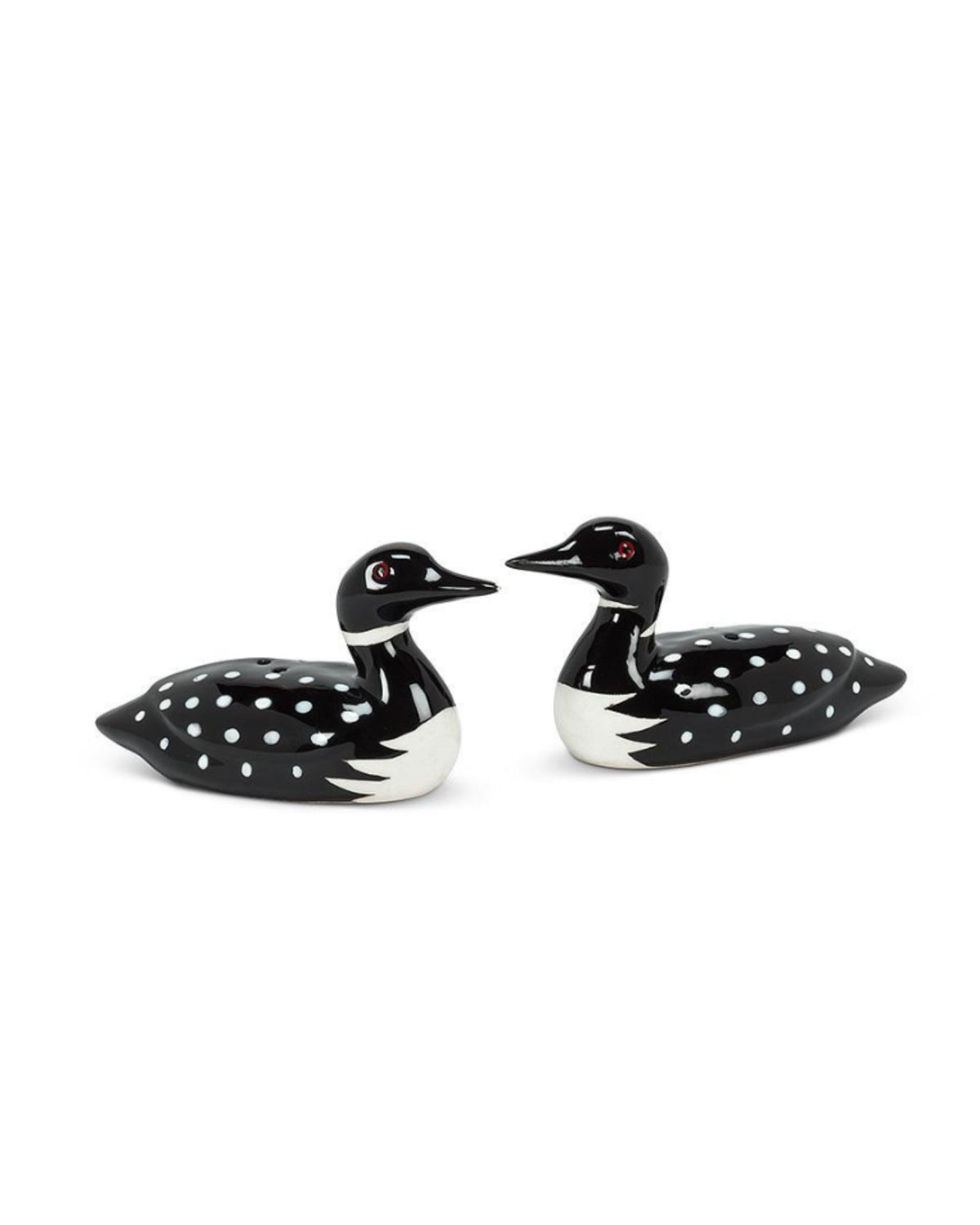 Salière et poivrière canard