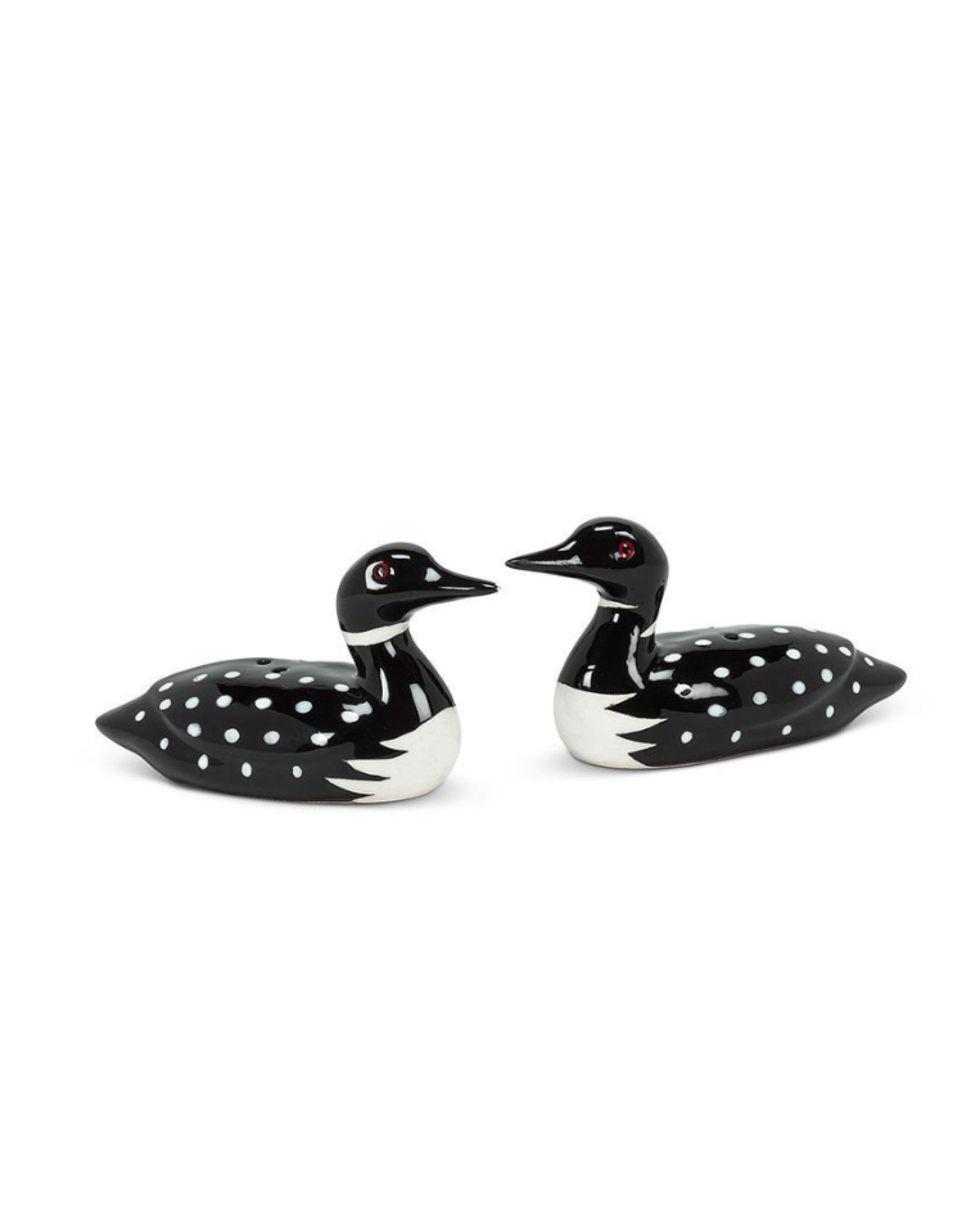 Salière et poivrière canard