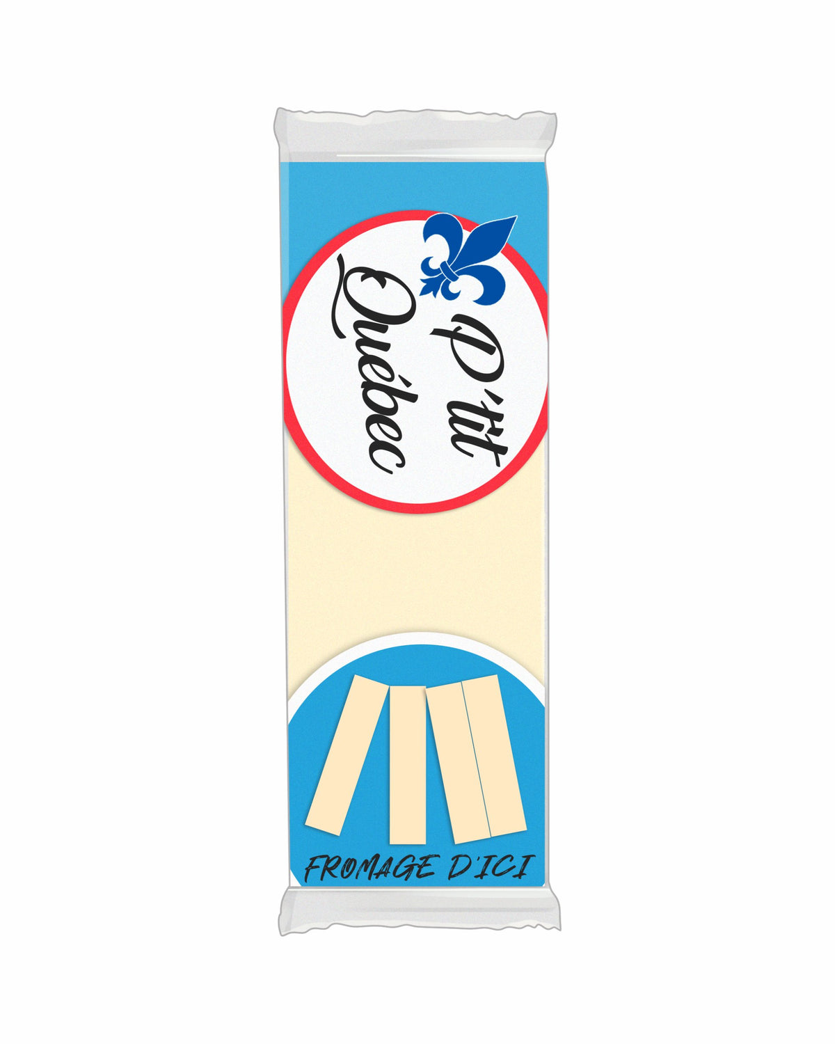 Autocollant LG - ''Fromage le P'tit Québec''