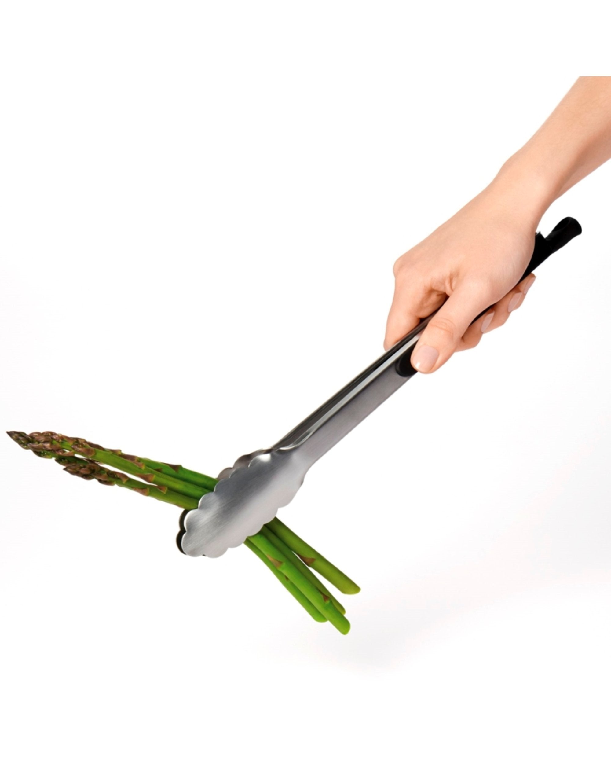 Stainless steel and black pliers - 23 cm OXO - Danesco