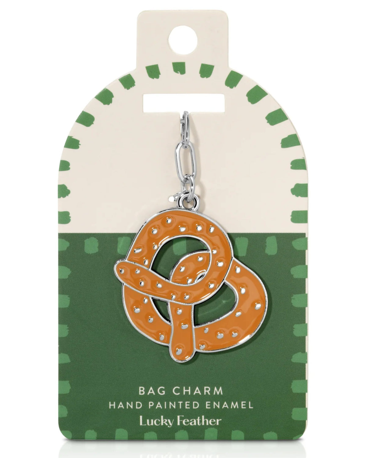 Bag Charm - Pretzel