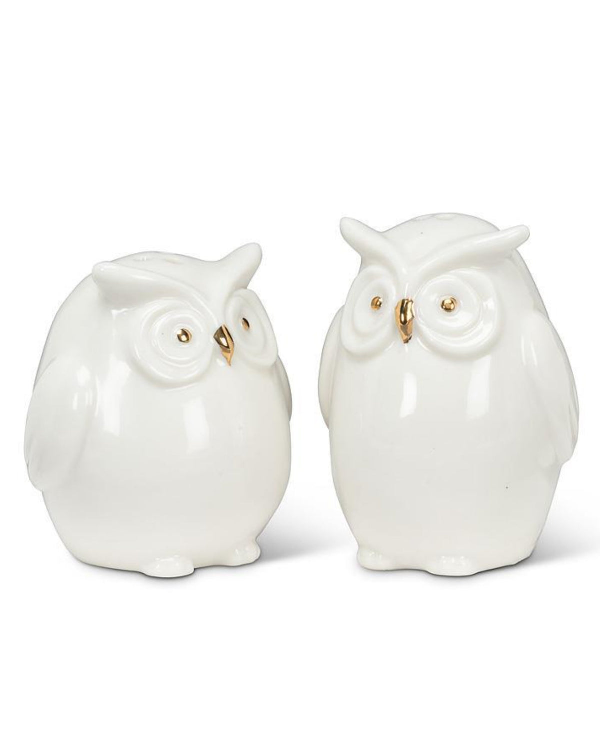 Ensemble salière et poivrière - Chouette et hibou