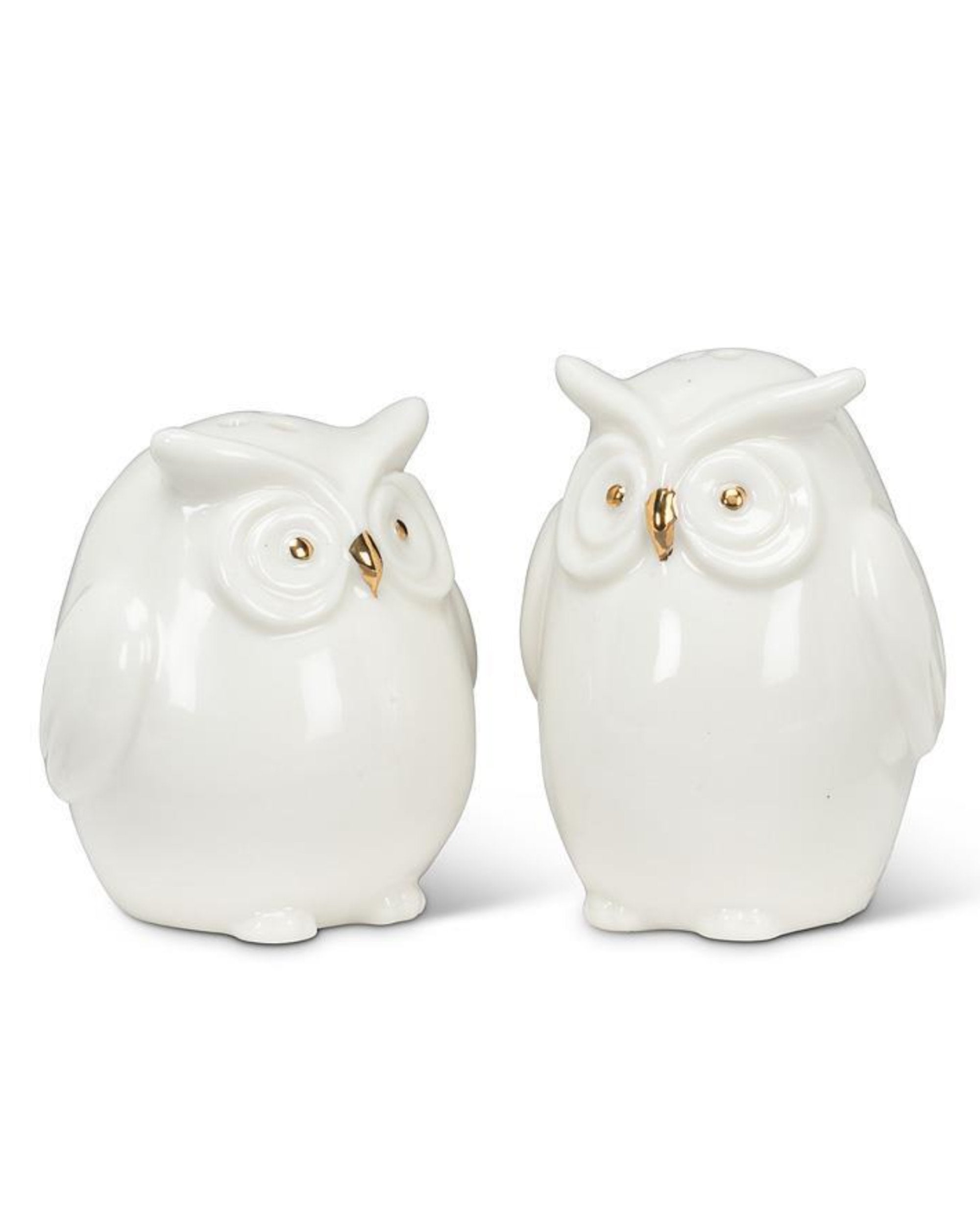 Ensemble salière et poivrière - Chouette et hibou