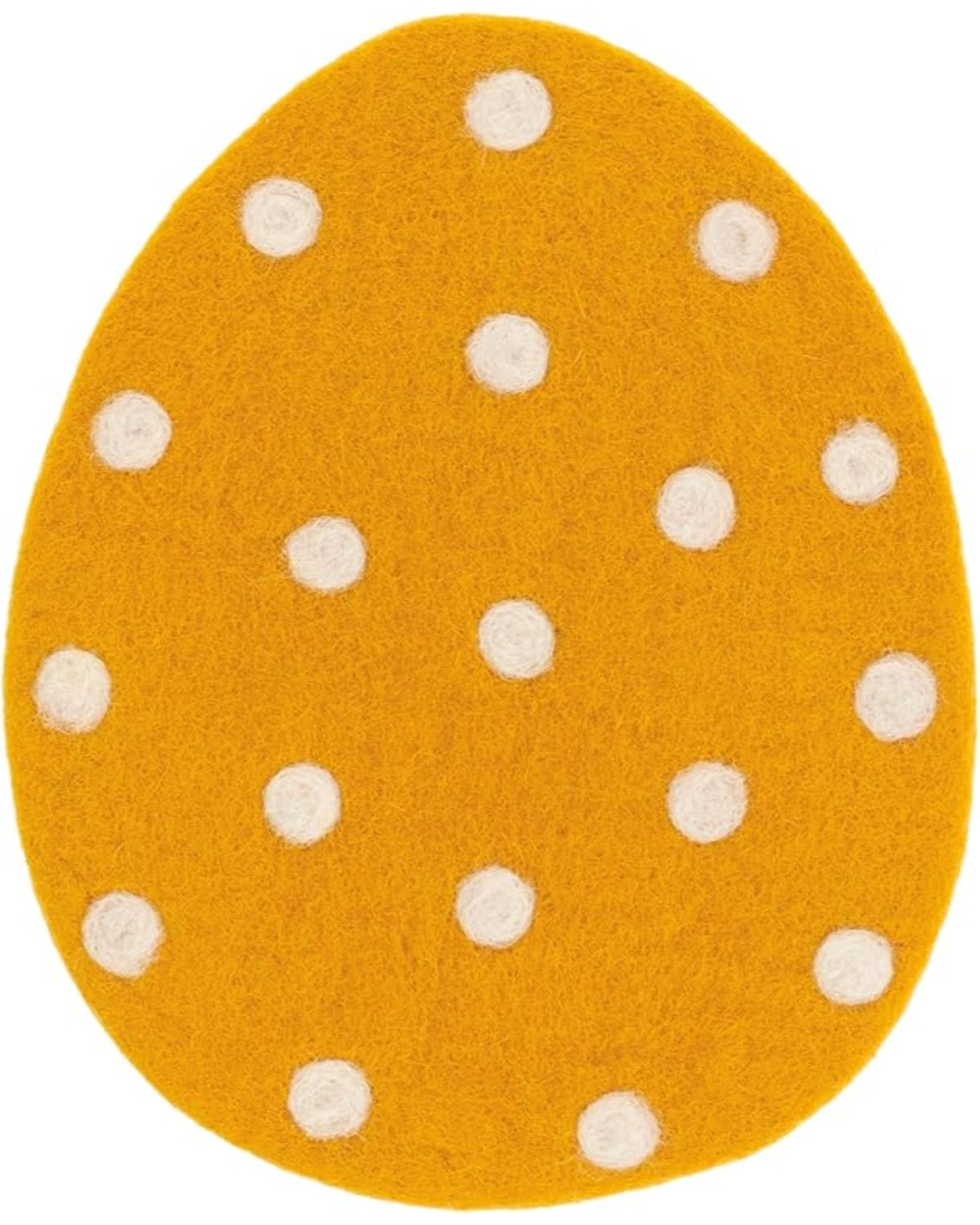 Sous-plat - Oeuf de Pâques jaune