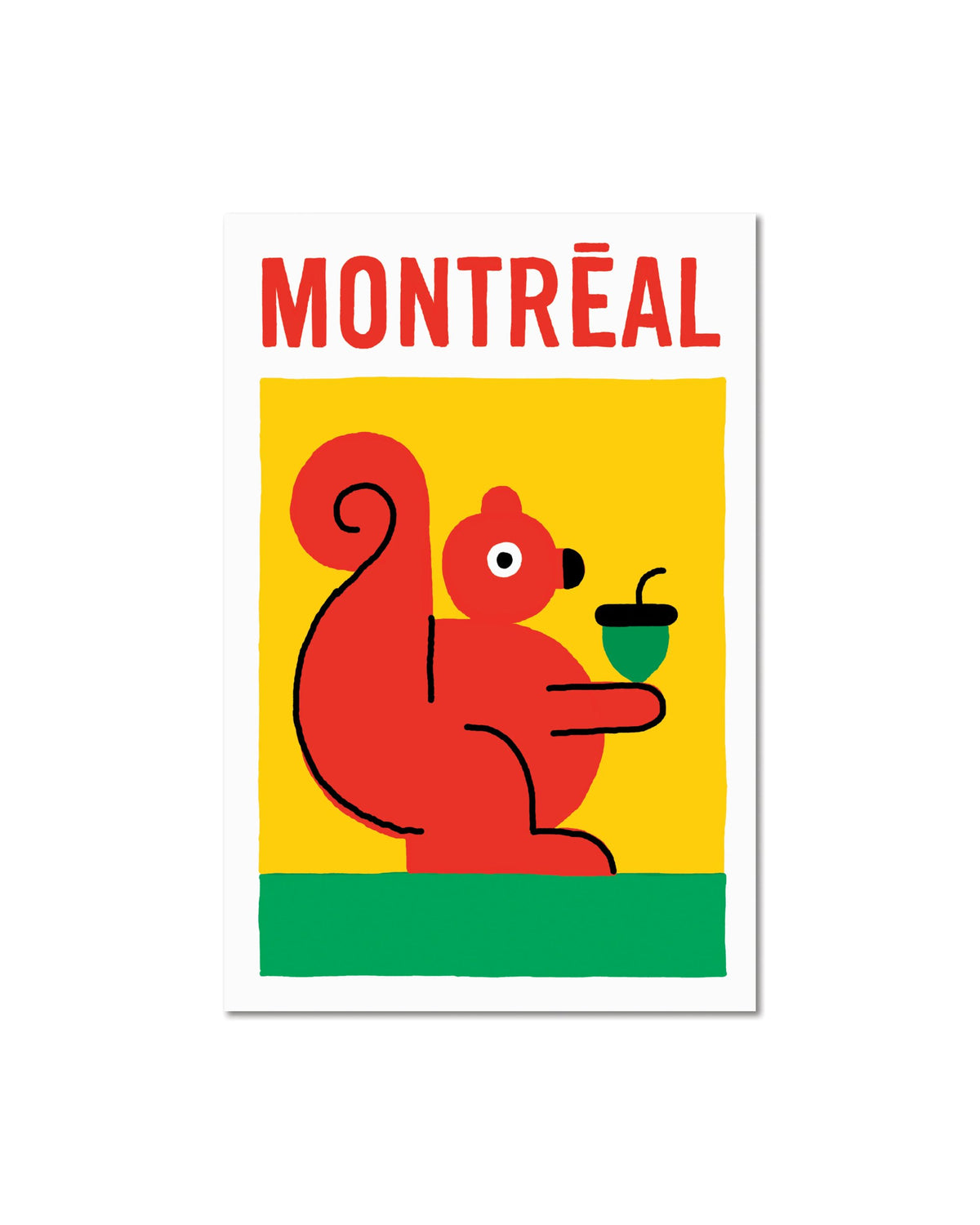 Carte postale - Écureuil - Benoit Tardif