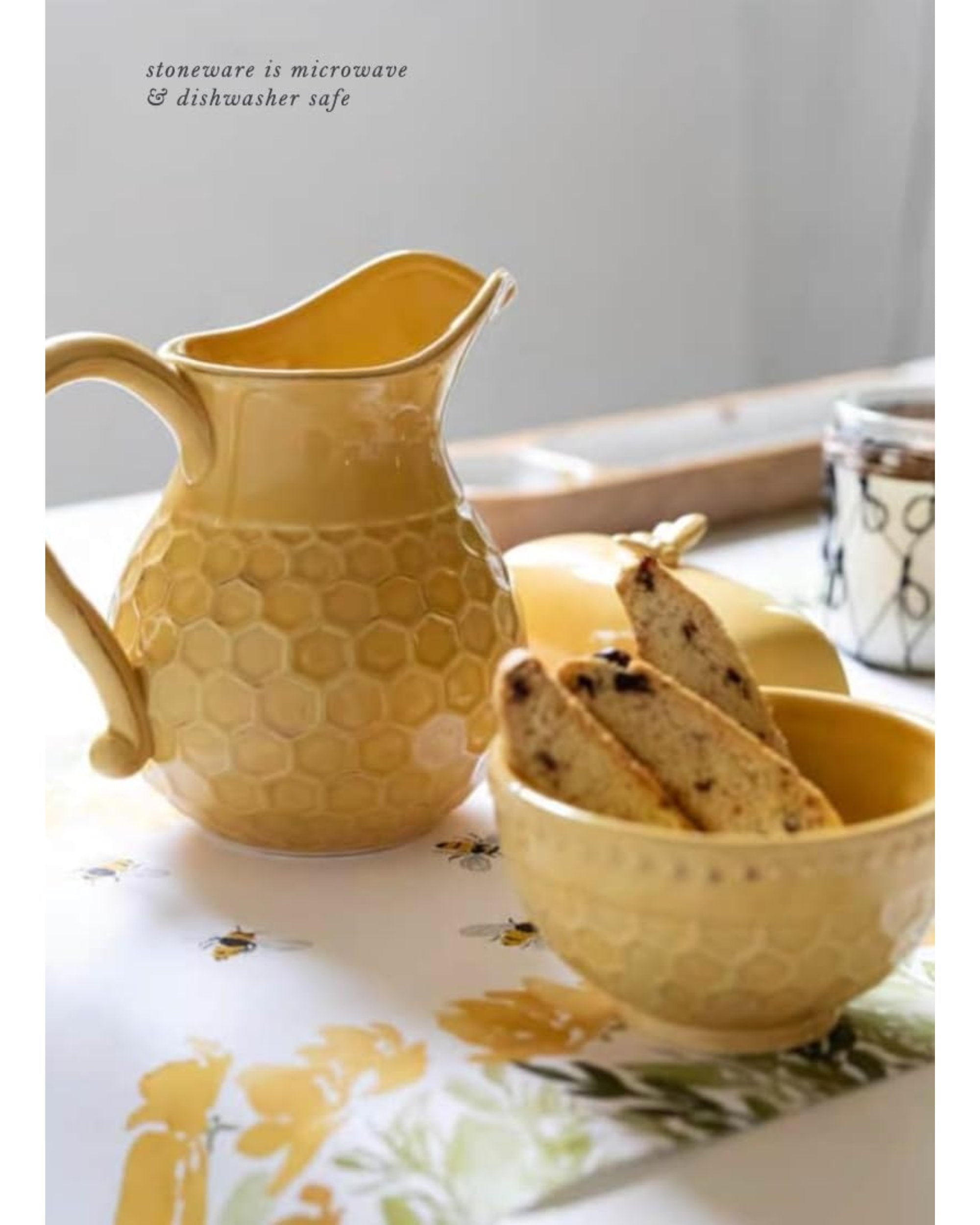 Pichet jaune - Rayon de miel