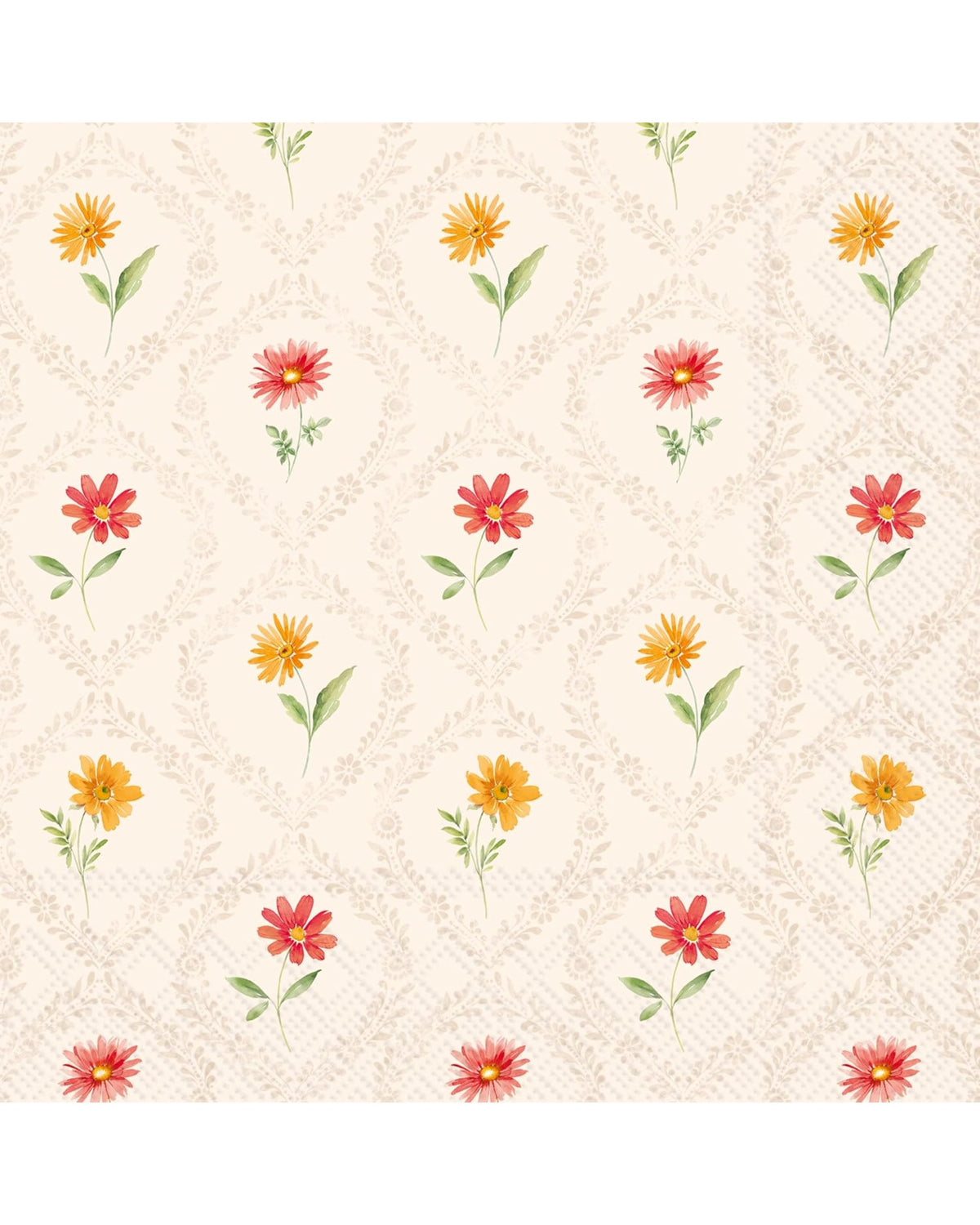 Napkins 33x33cm - Soft Sunset Pattern