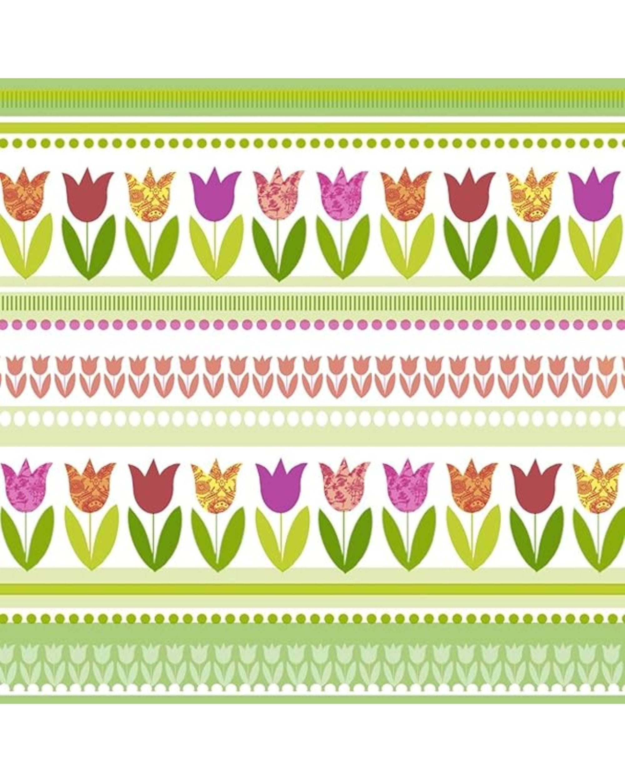 3-ply cocktail napkins - fuschia sunflower pattern - Caspari