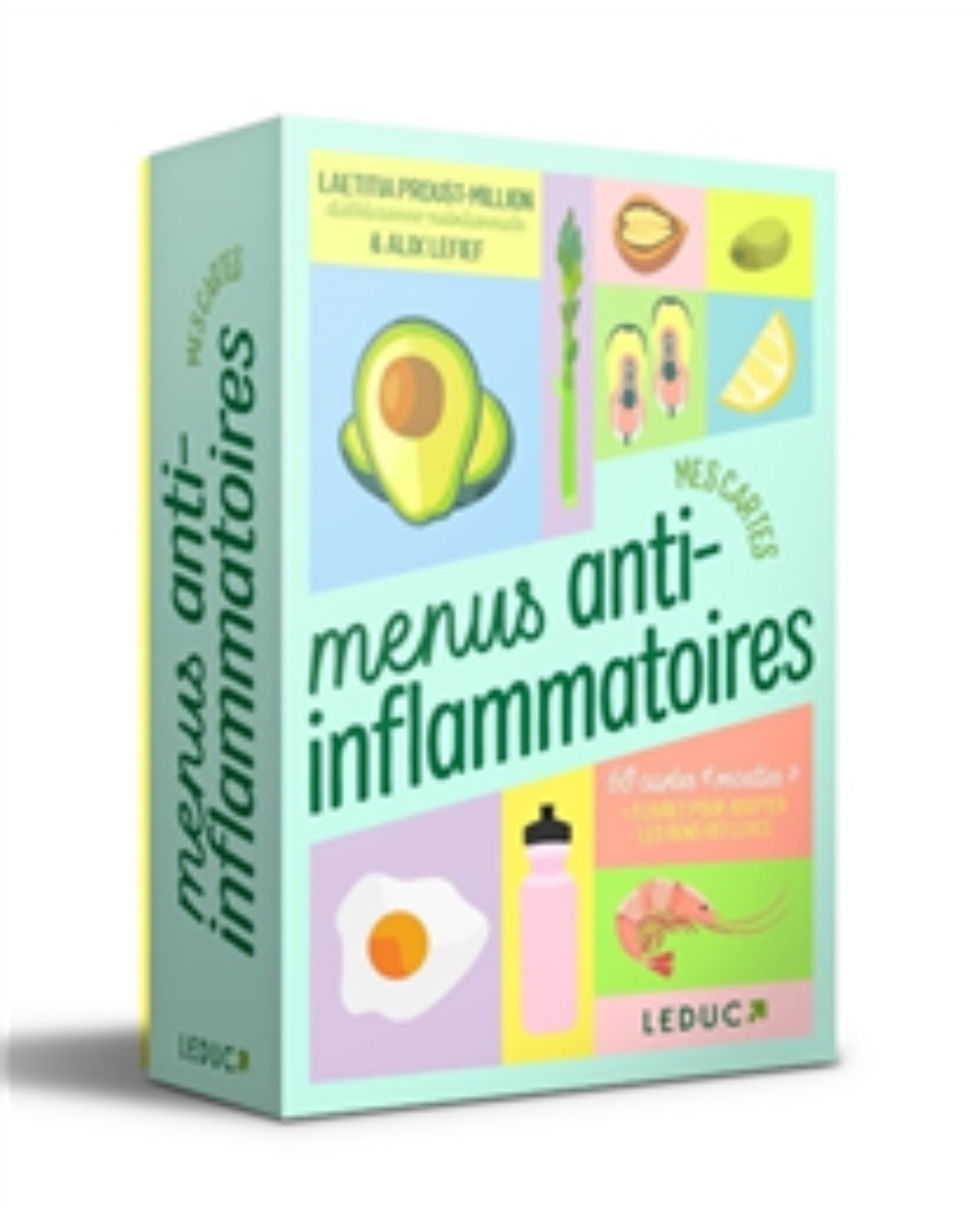 Mes cartes menus anti-inflammatoires