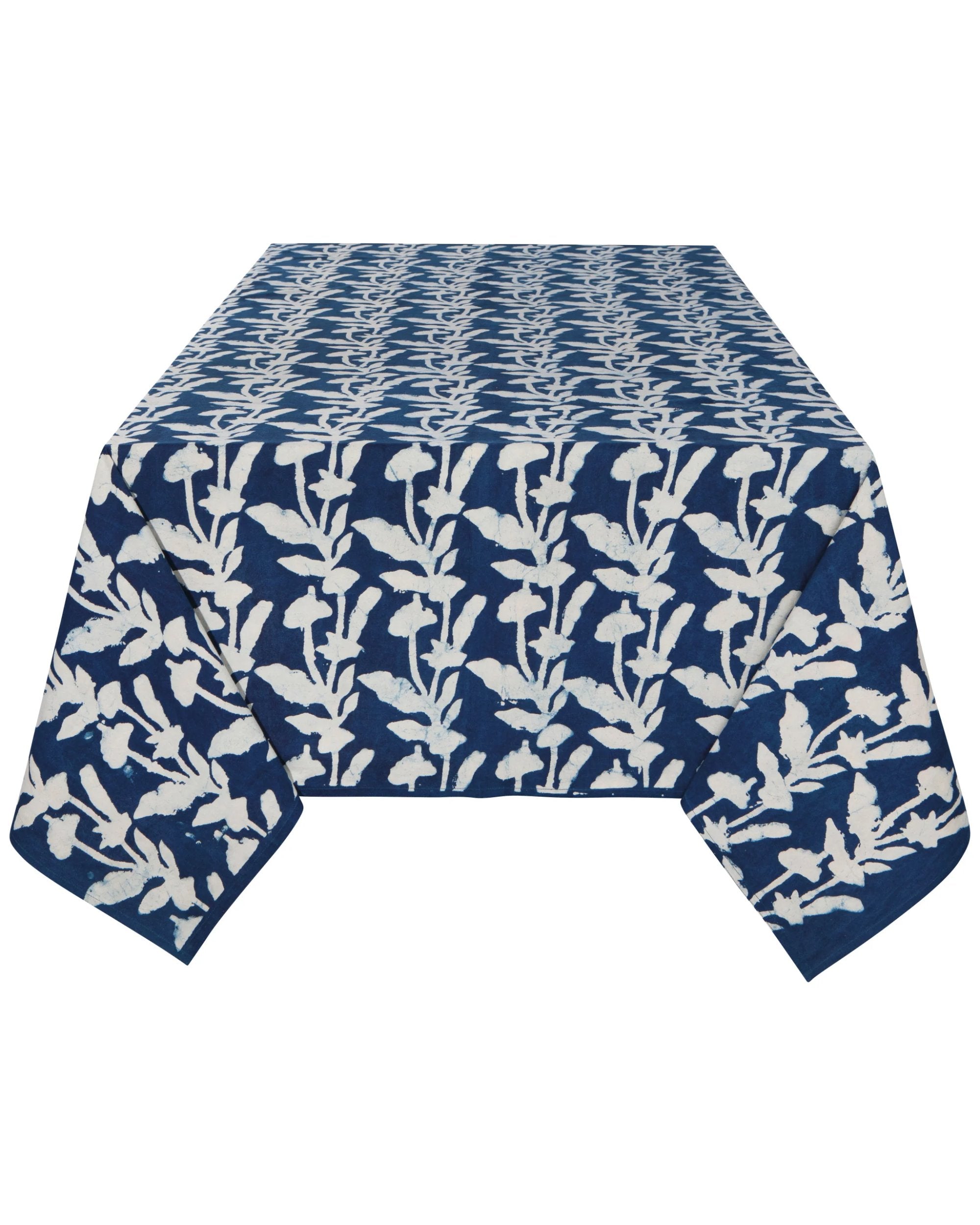 Nappe imprimée Flourish Block Print 90 x 60 pouces