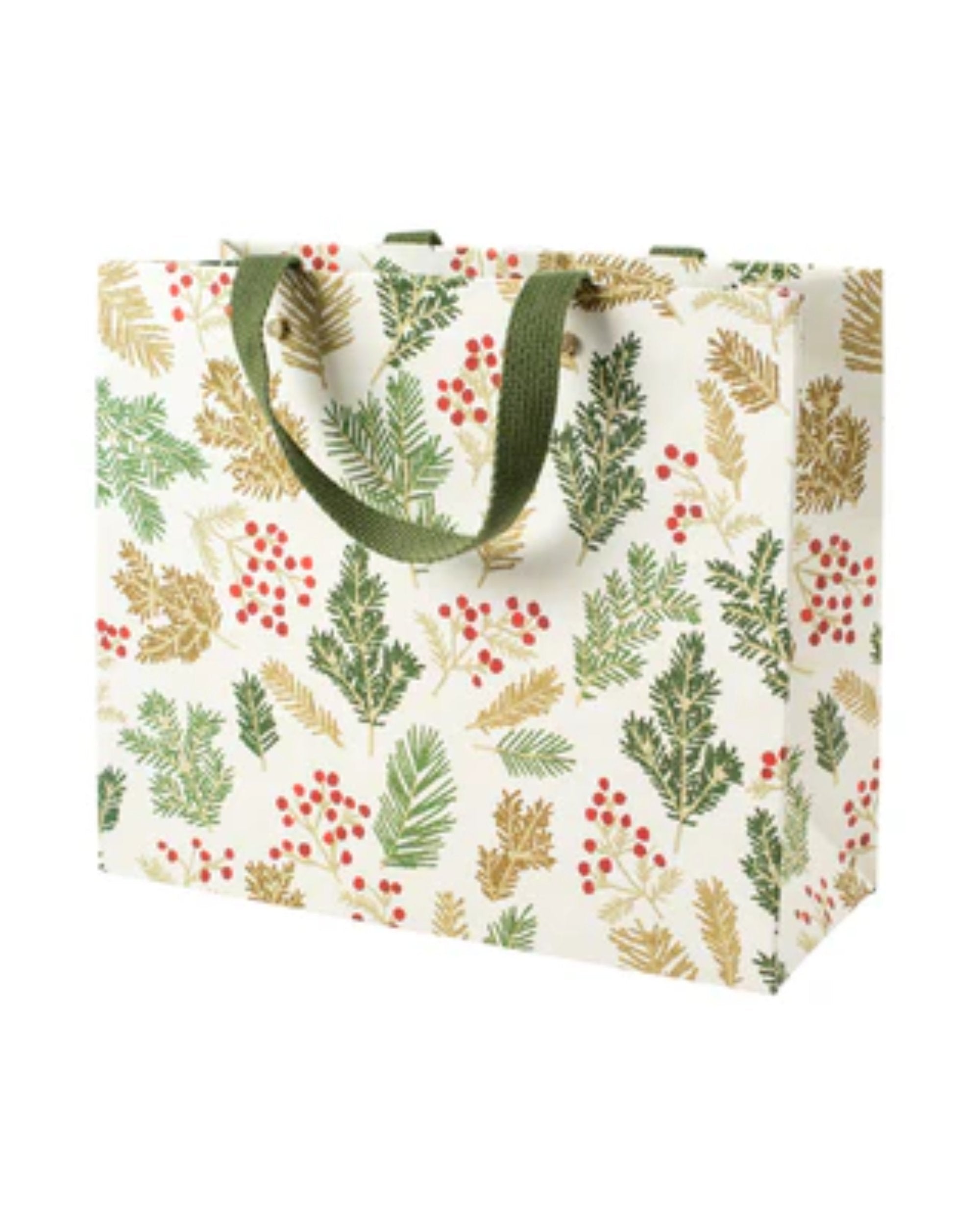 Sac cadeau - Baies et pin