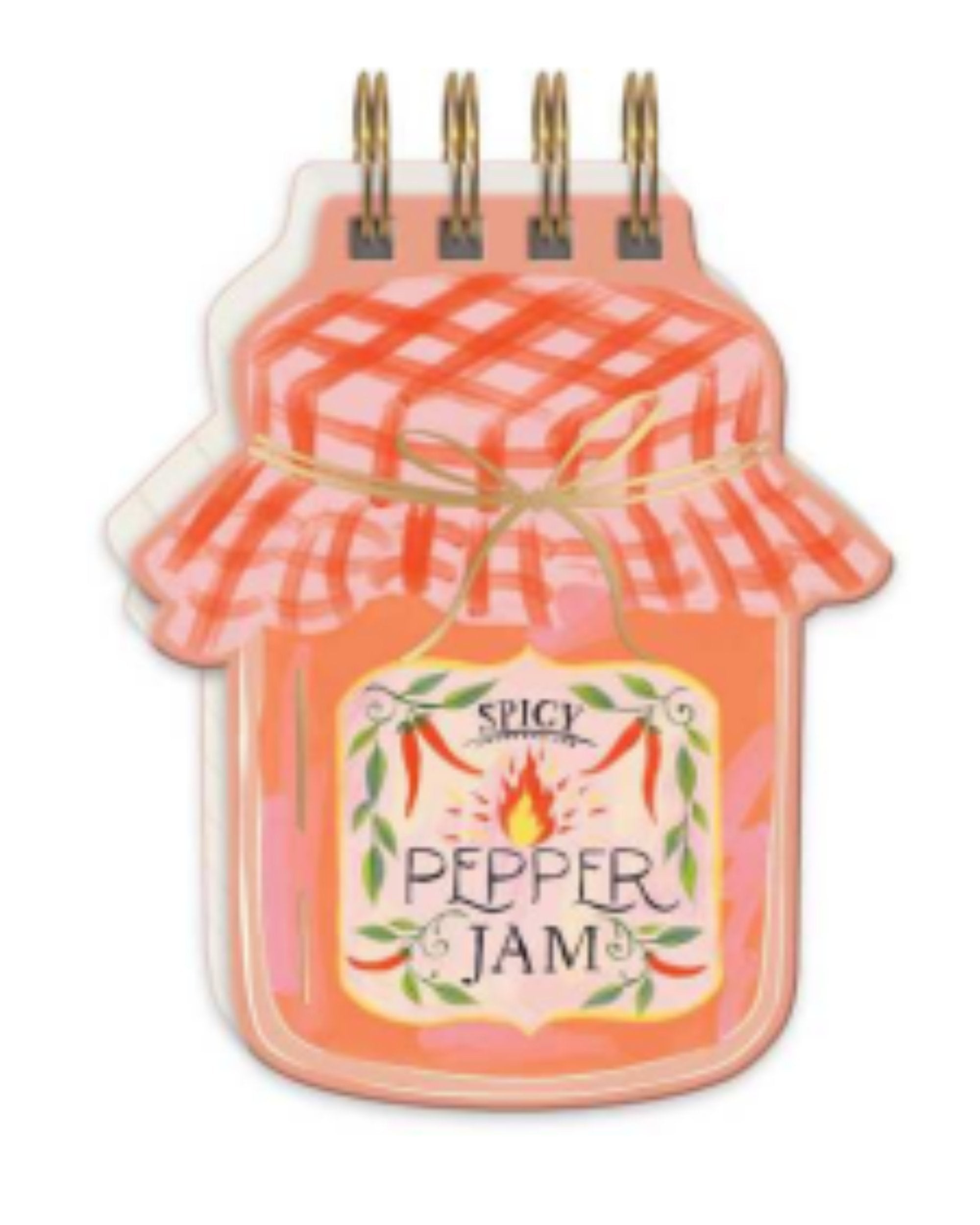 Petit bloc-notes spiral - Confiture de piments