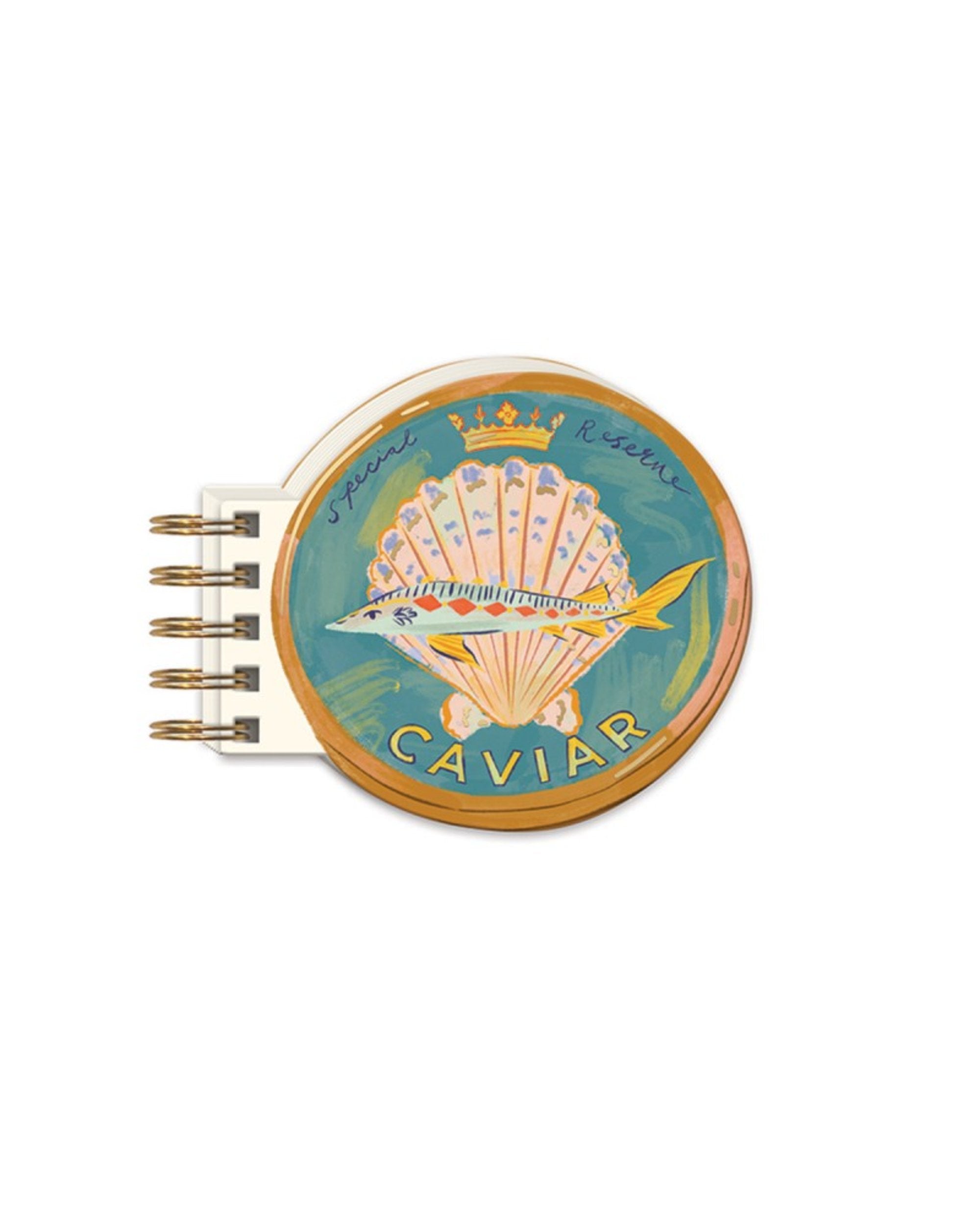 Petit bloc-notes spiral - Caviar