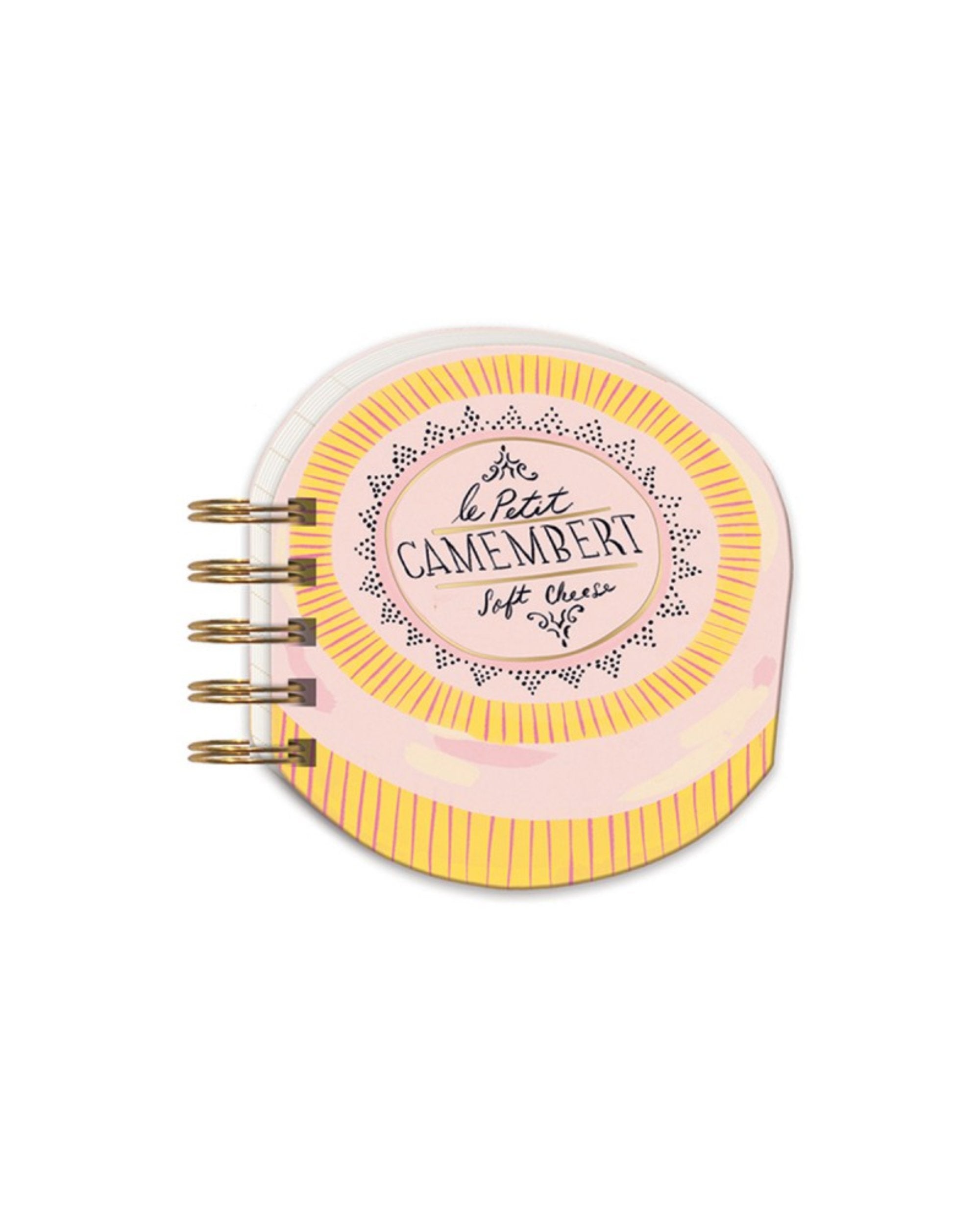 Petit bloc-notes spiral - Camembert