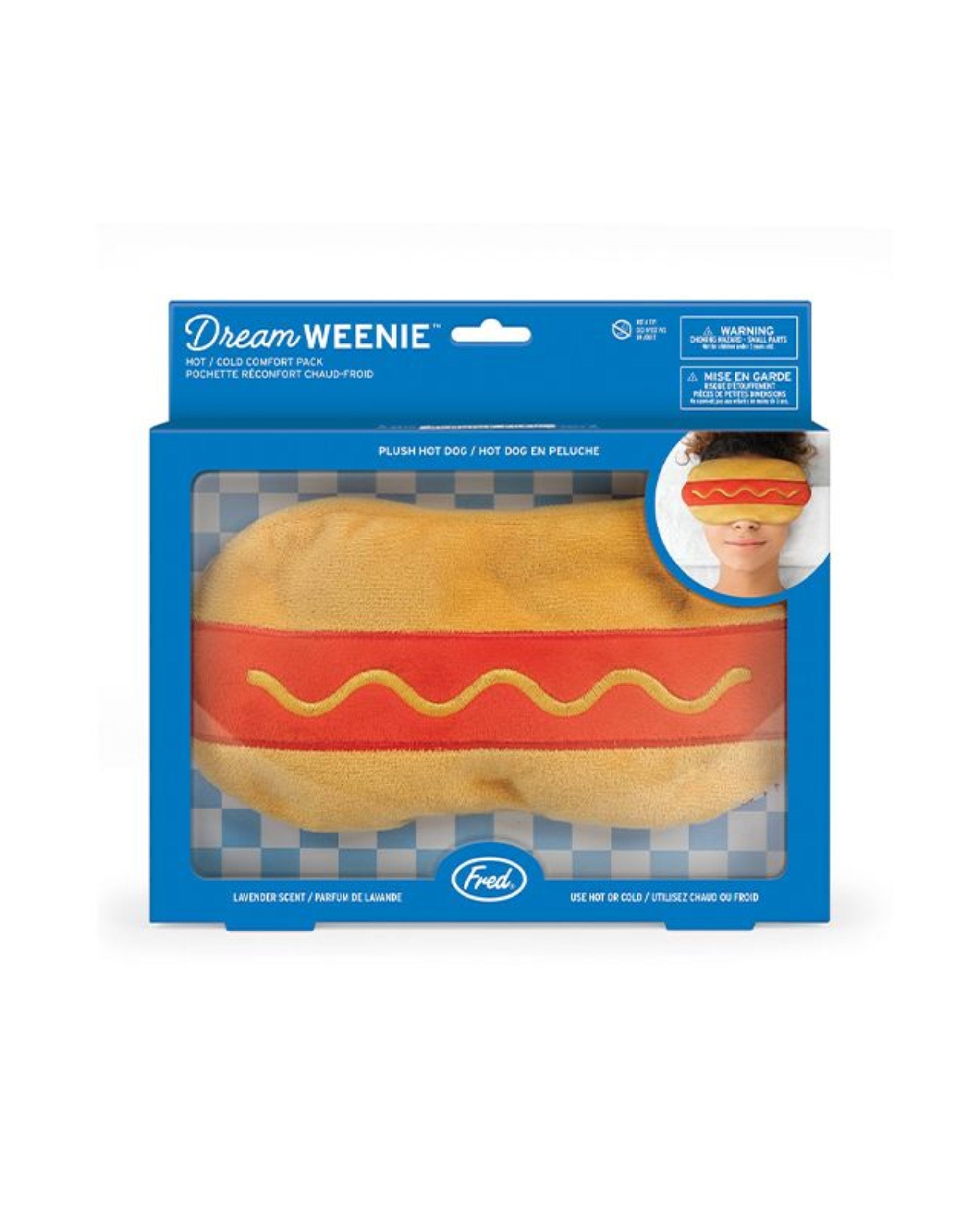Coussin pour les yeux - Dream Weenie (Hot-dog)