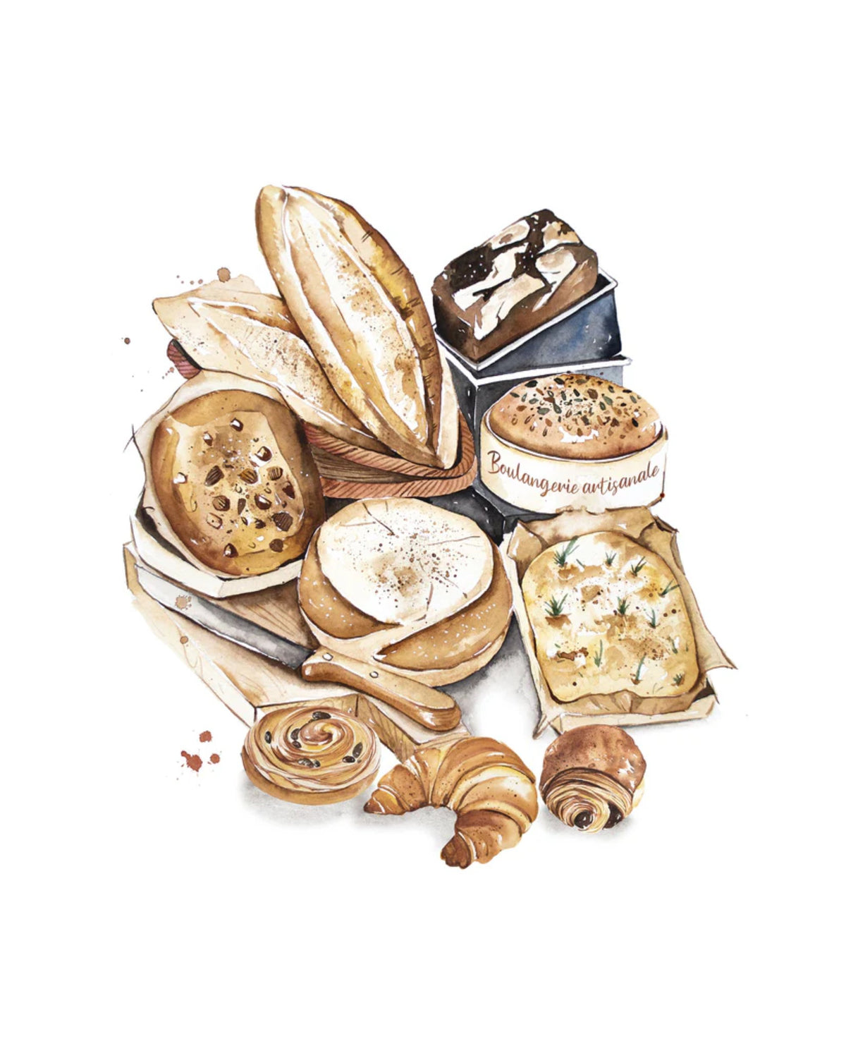 Linge à vaisselle - Maison Lorrain - Boulangerie artisanale