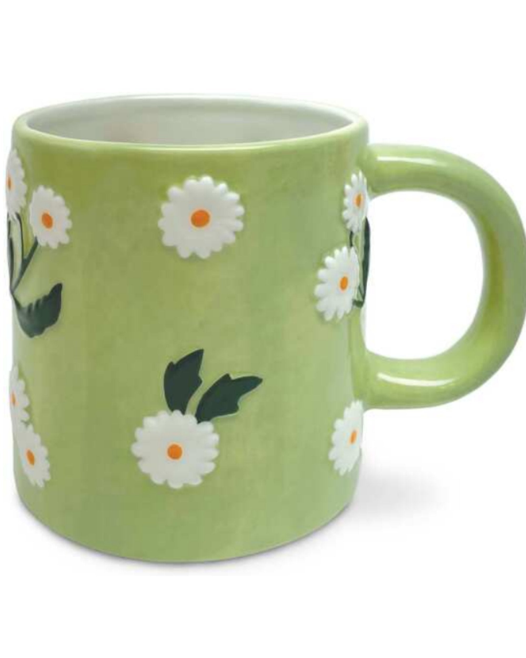 Tasse verte 20oz - Marguerites