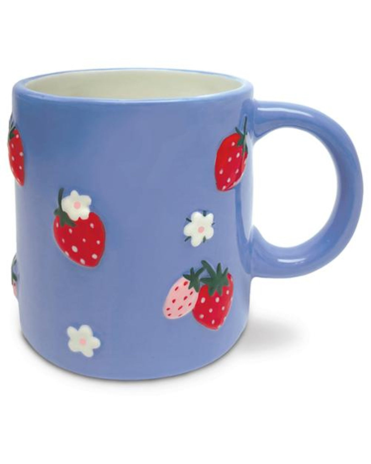 Tasse bleue 20oz - Fraises