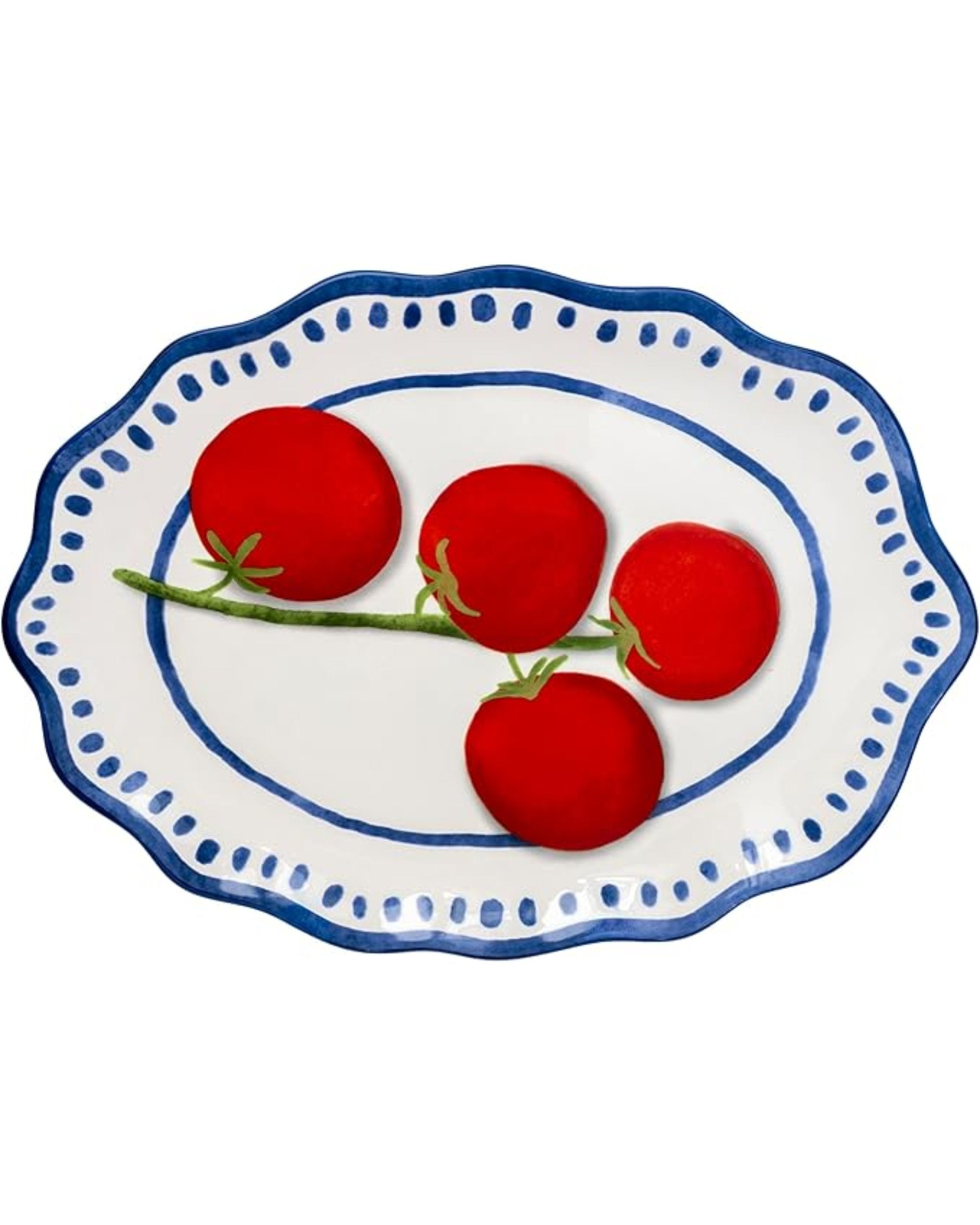 Plateau ovale - Amalfi Tomato