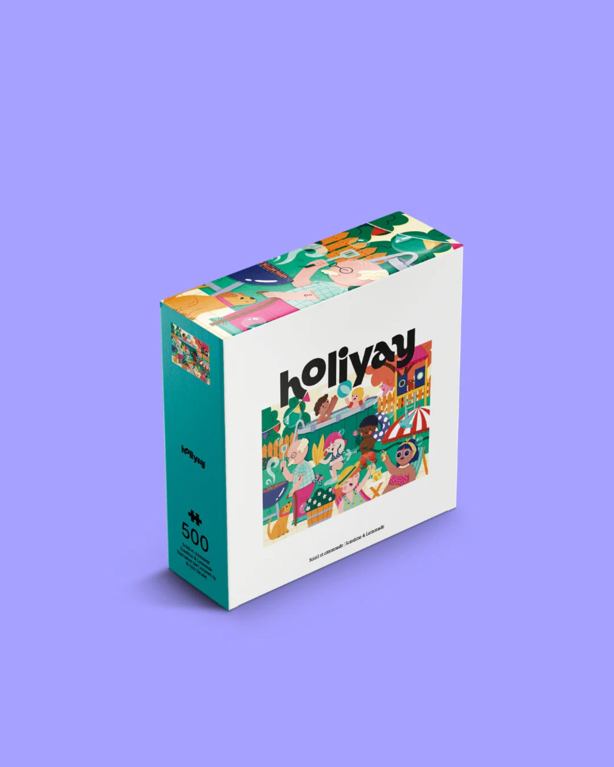 Park Walk Puzzle 500 Pieces - Holiyay Puzzle