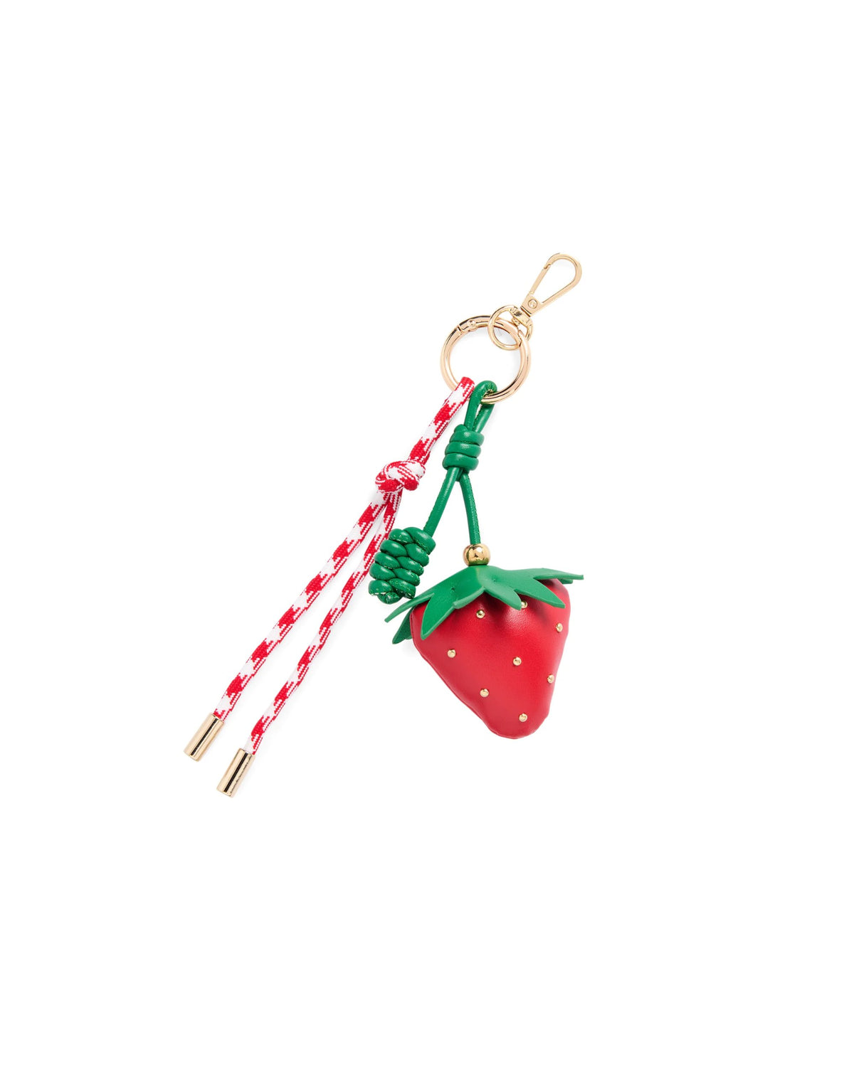 Porte-clés avec lacet - Fraise