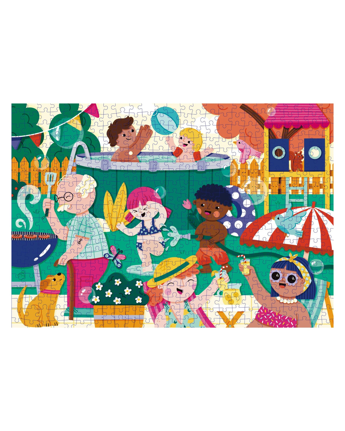 Park Walk Puzzle 500 Pieces - Holiyay Puzzle